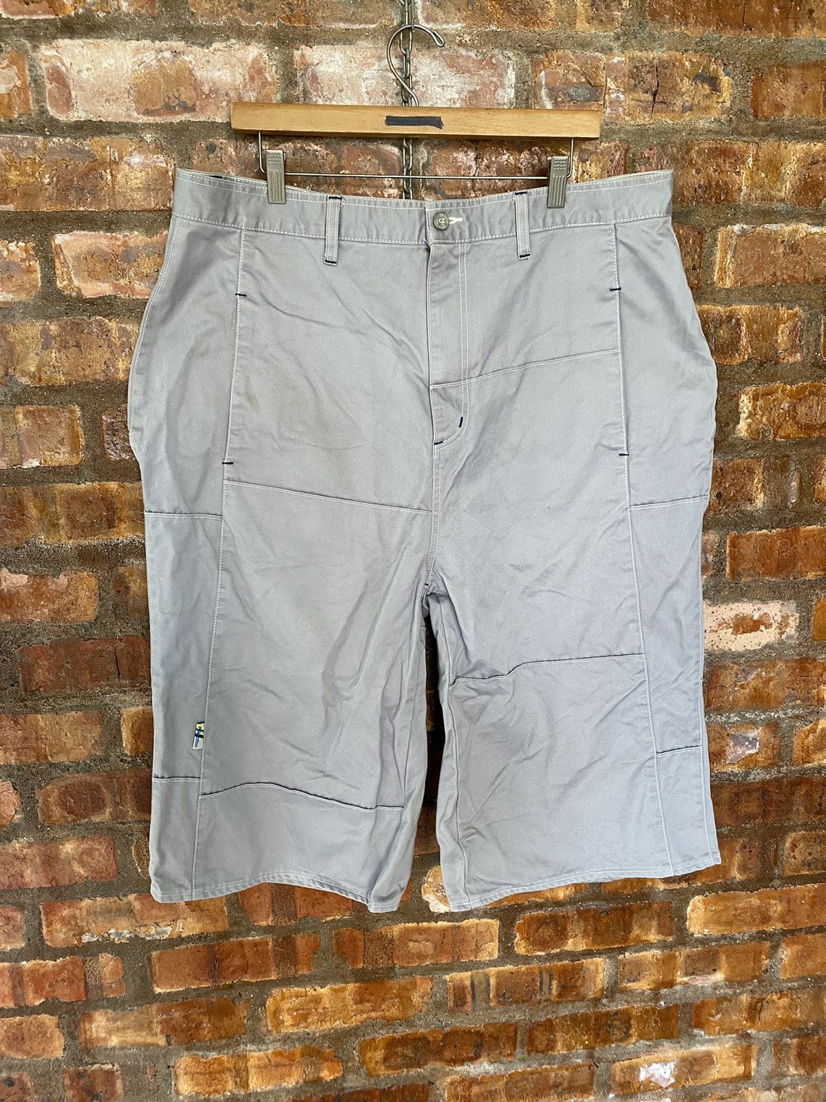 JNCO 1990s PNB Nation Patchwork short or 3/4 Pants Size US 38 / EU 54 - 2 Thumbnail