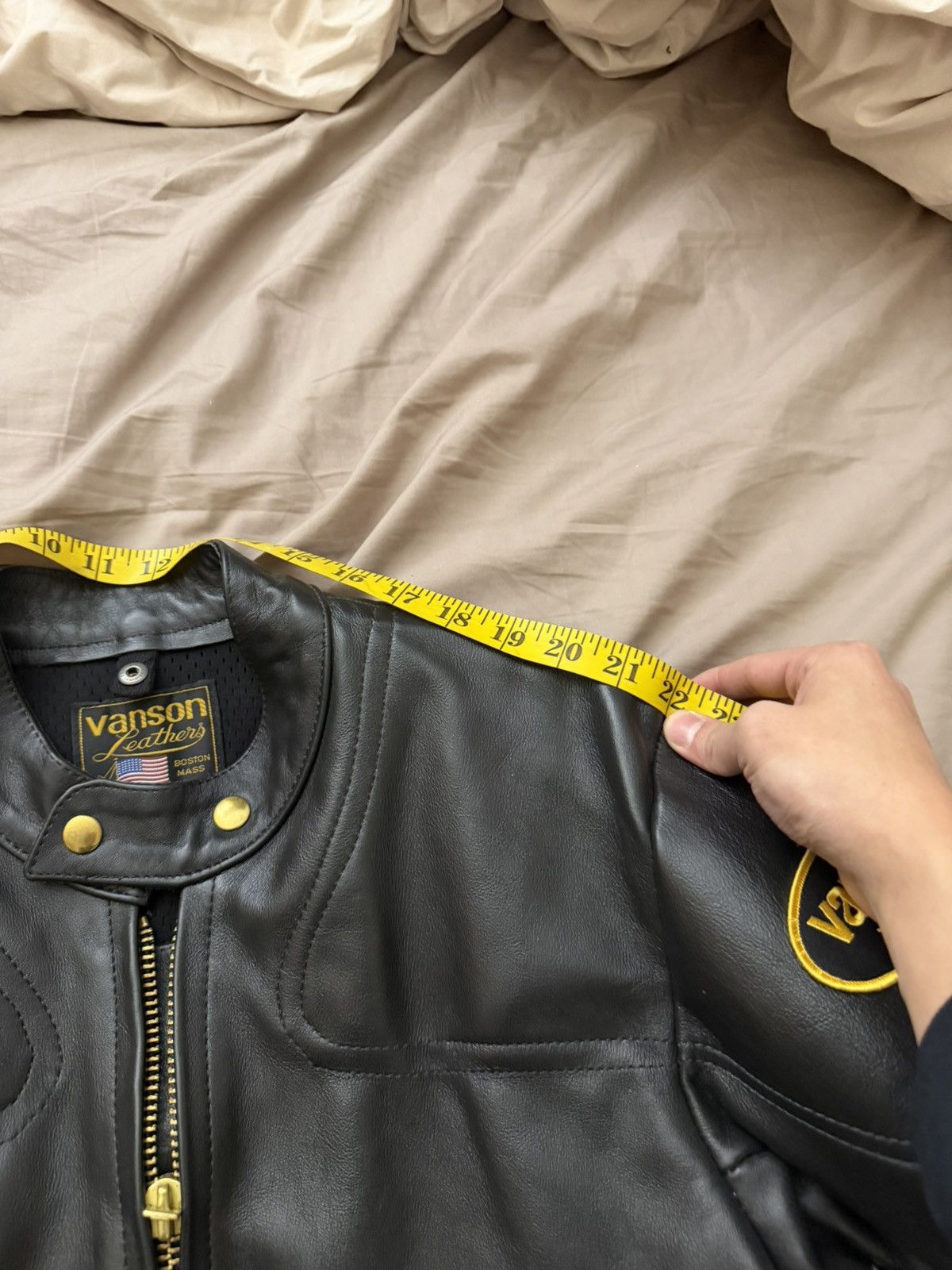 Vanson Leathers Vanson Manx Leather Jacket Size US S / EU 44-46 / 1 - 13 Thumbnail