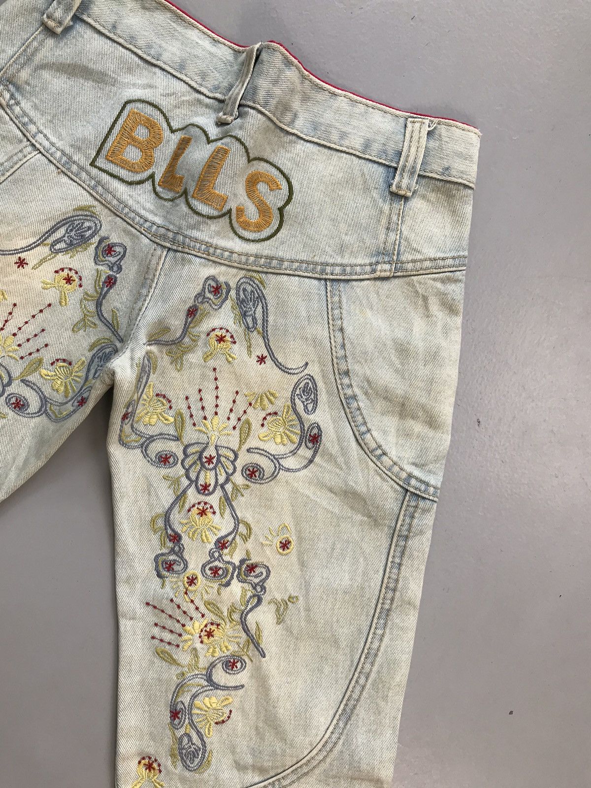 Southpole Vintage hiphop embroidered denim Size 30" / US 8 / IT 44 - 9 Thumbnail