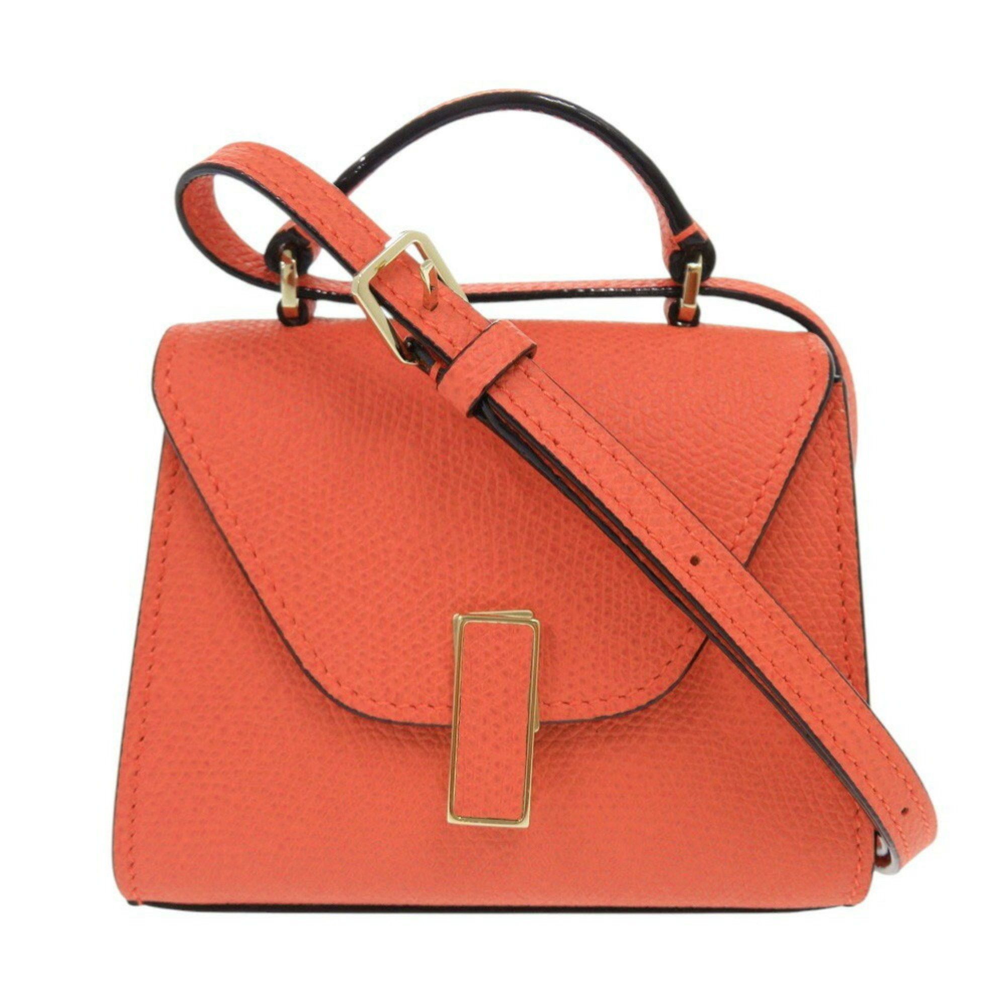 Like New Valextra Iside Belt In Calf Leather, Orange, 3-Way Handbag, Belt Bag, Shoulder 0285Valextra, Women's