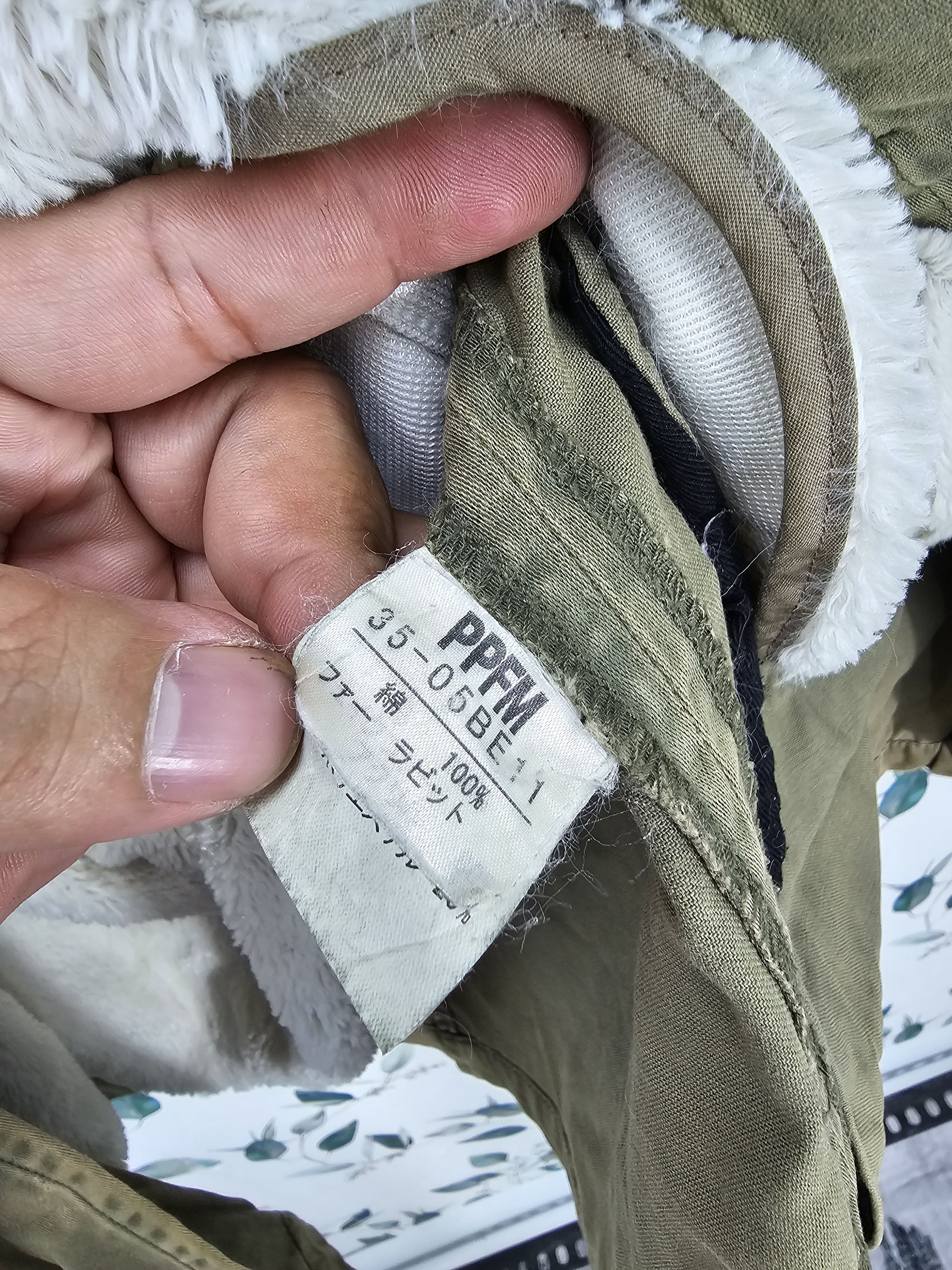 PPFM PPFM Punk Bondage Military Faded Parka Jacket J0131 Size US L / EU 52-54 / 3 - 11 Thumbnail