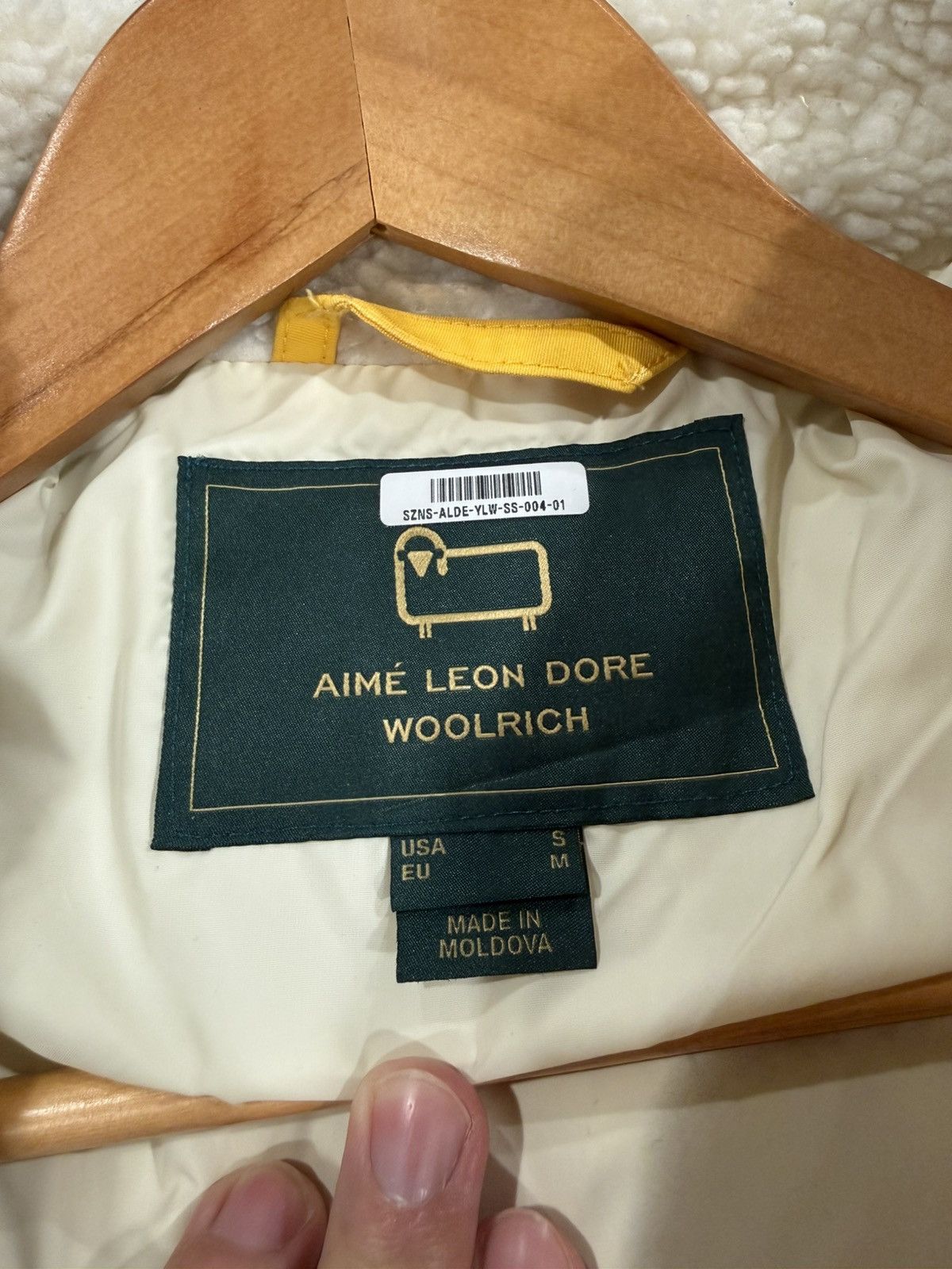 Aime Leon Dore Aime Leon Dore Woolrich Yellow Puffer Size US S / EU 44-46 / 1 - 6 Thumbnail