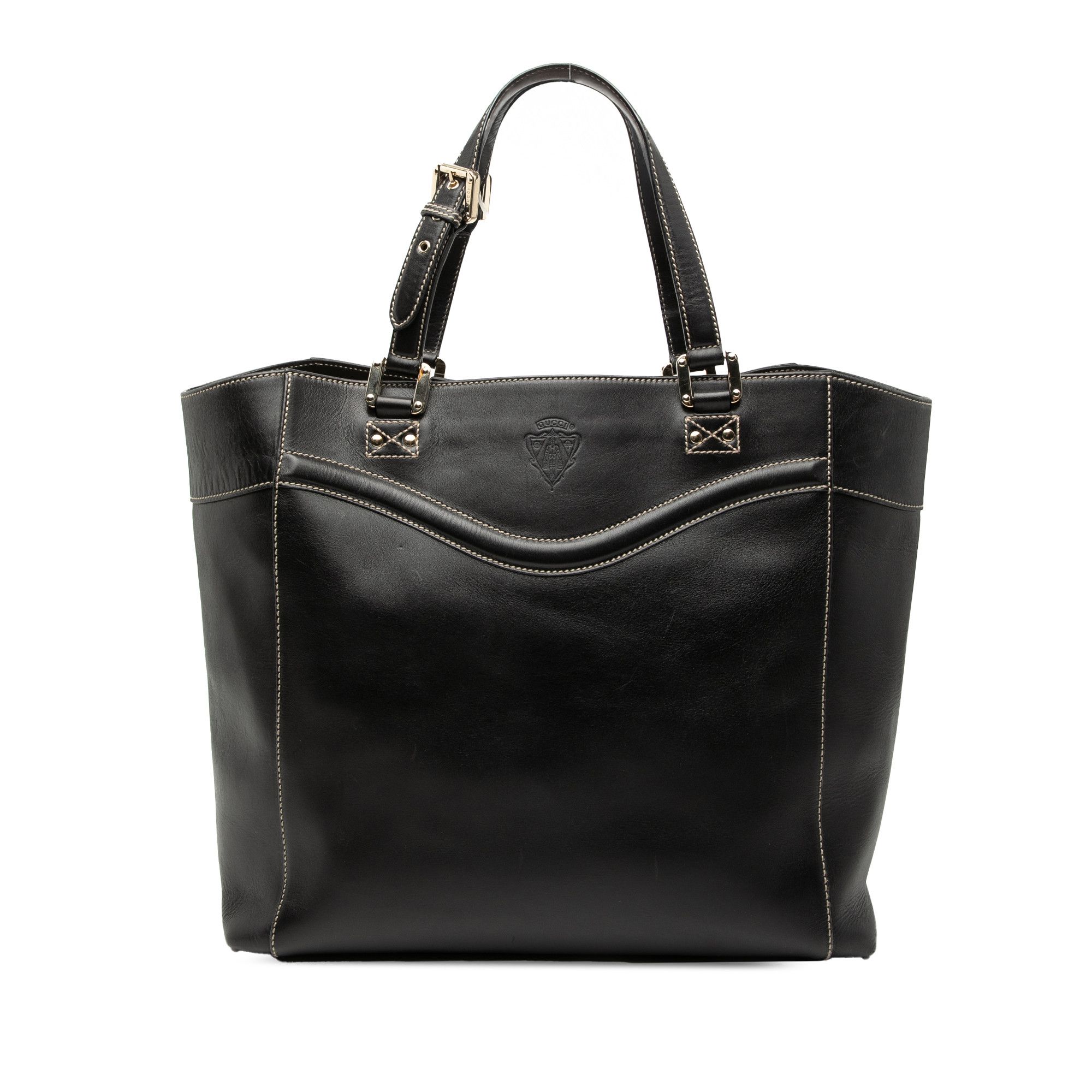 Gucci Gucci Leather Hysteria Crest Tote Size ONE SIZE - 1 Thumbnail