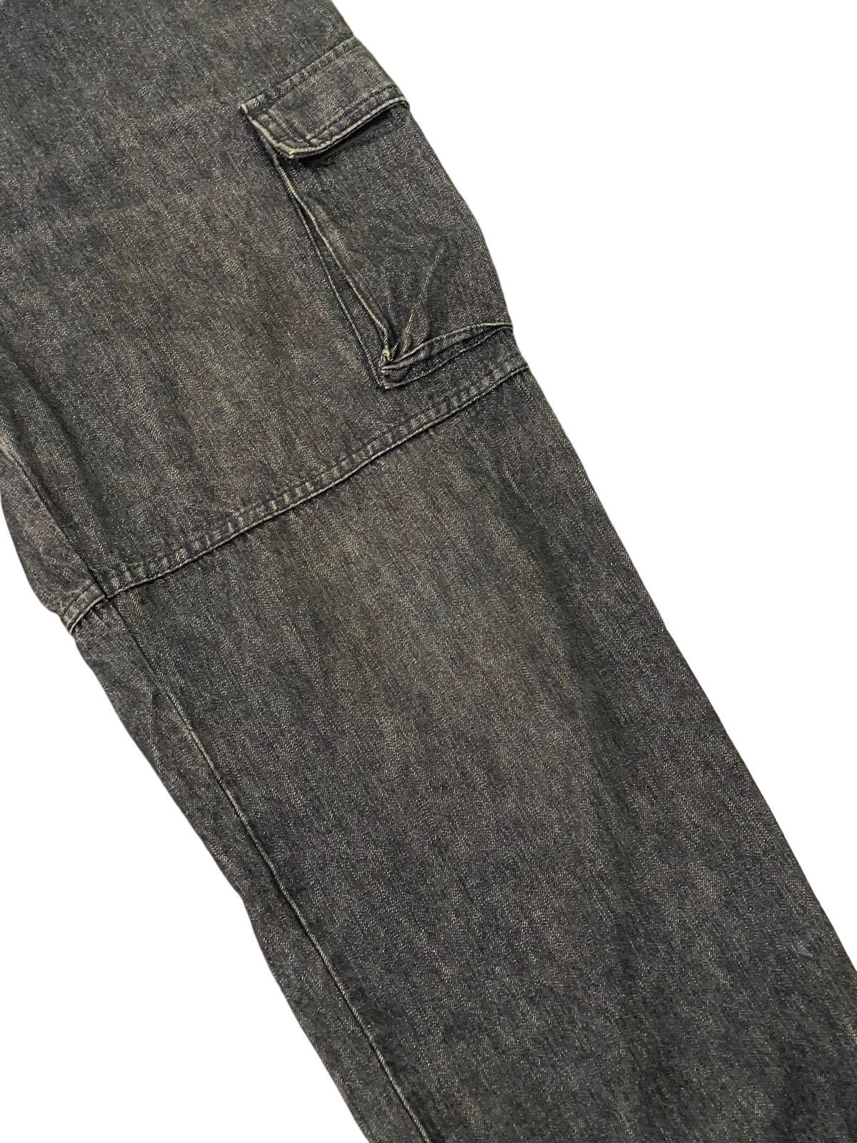 Japanese Brand Loose Cargo Jeans Scanner Japan 6🟦6 Size US 31 - 16 Thumbnail