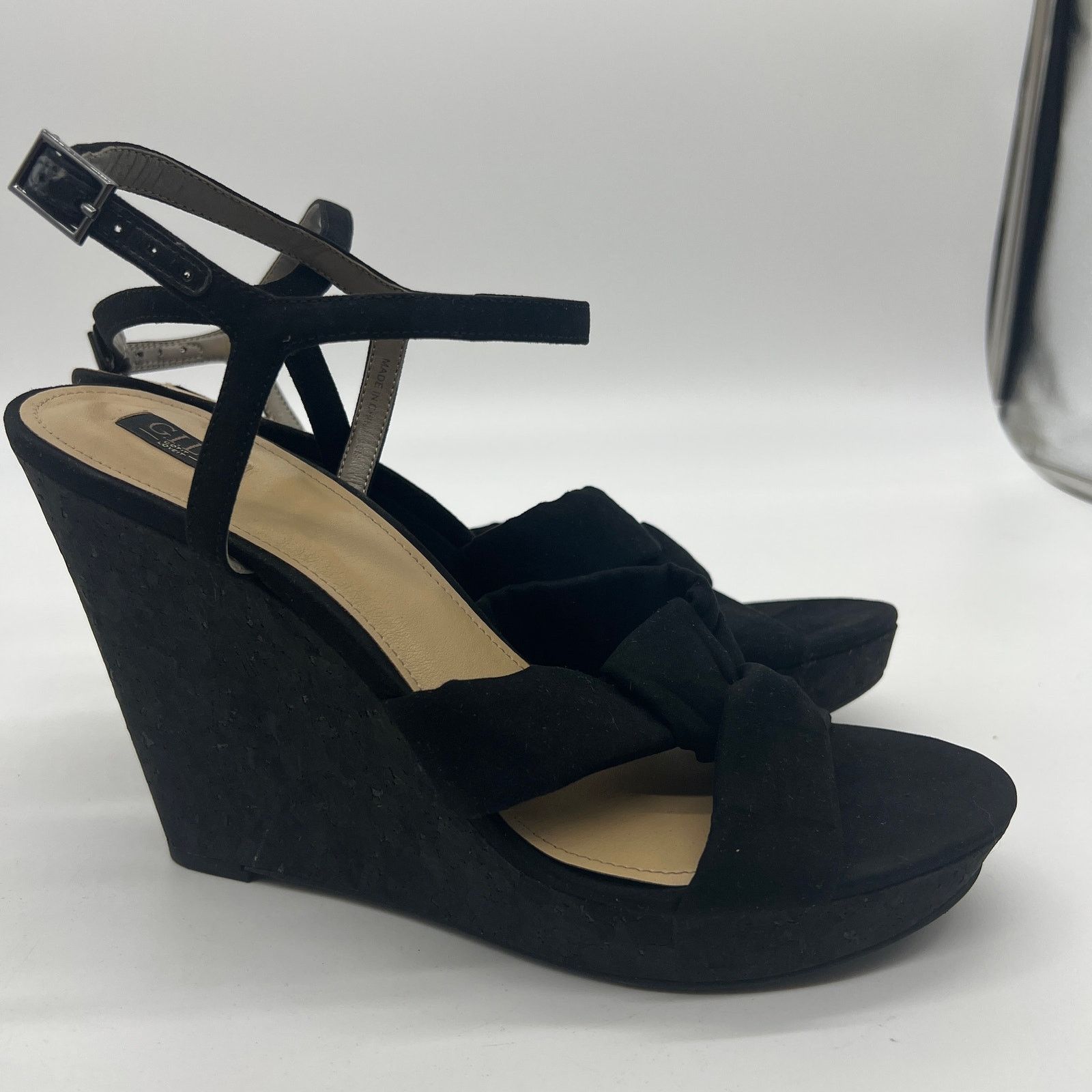 Other G.I.L.I. Knotted Front Wedge Ankle Strap Size 10 M Size US 10 / IT 40 - 4 Thumbnail
