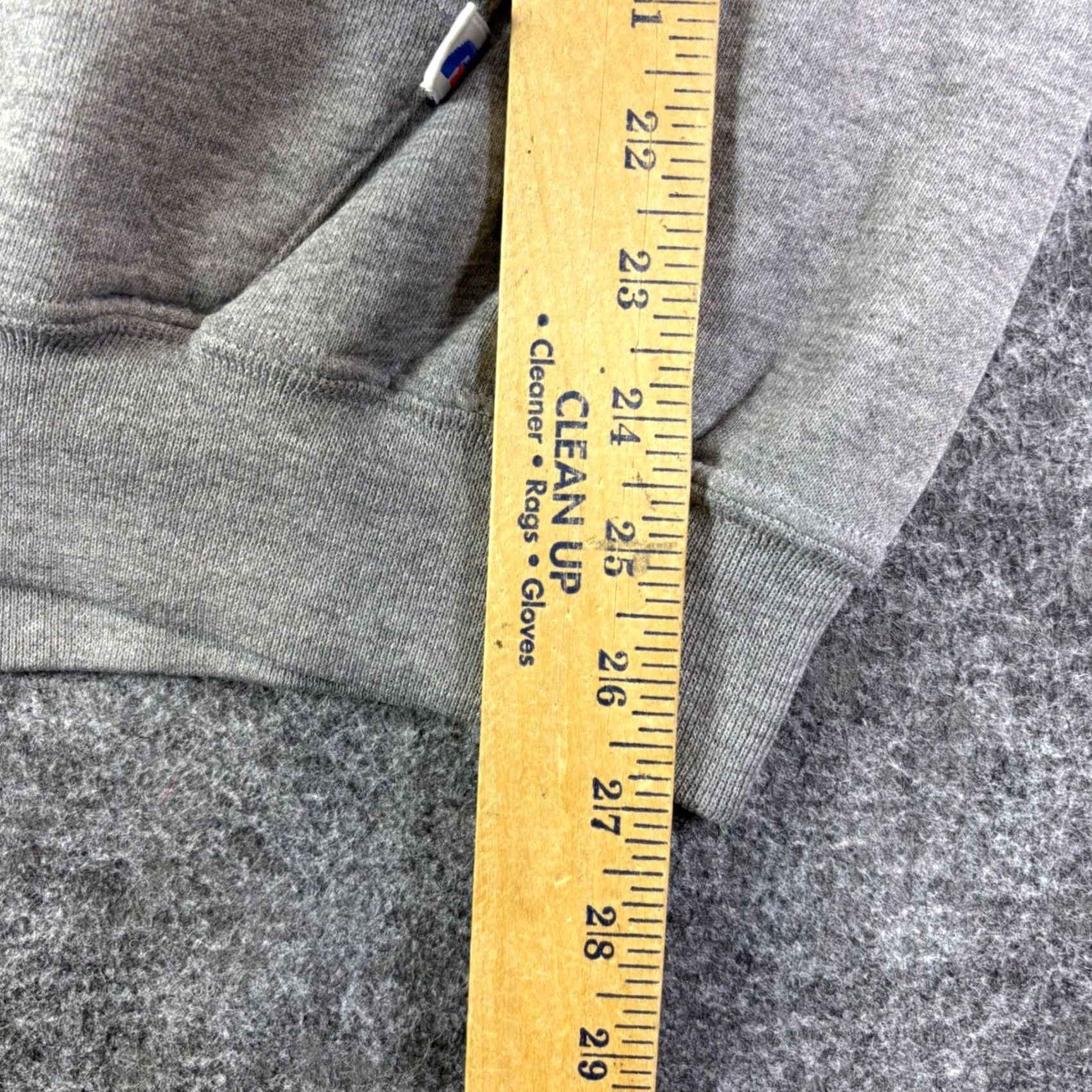 Russell Athletic VINTAGE Georgia Bulldogs Russell Athletic Hooded Sweatshirt Pullover Size L Gray Men Regular Crew Neck Sweatshirt Size US L / EU 52-54 / 3 - 4 Thumbnail