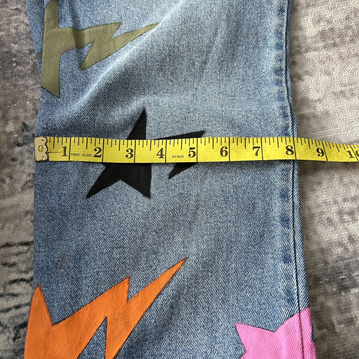 Japanese Brand Star Custom Monogram Jeans Size US 28 / EU 44 - 13 Thumbnail