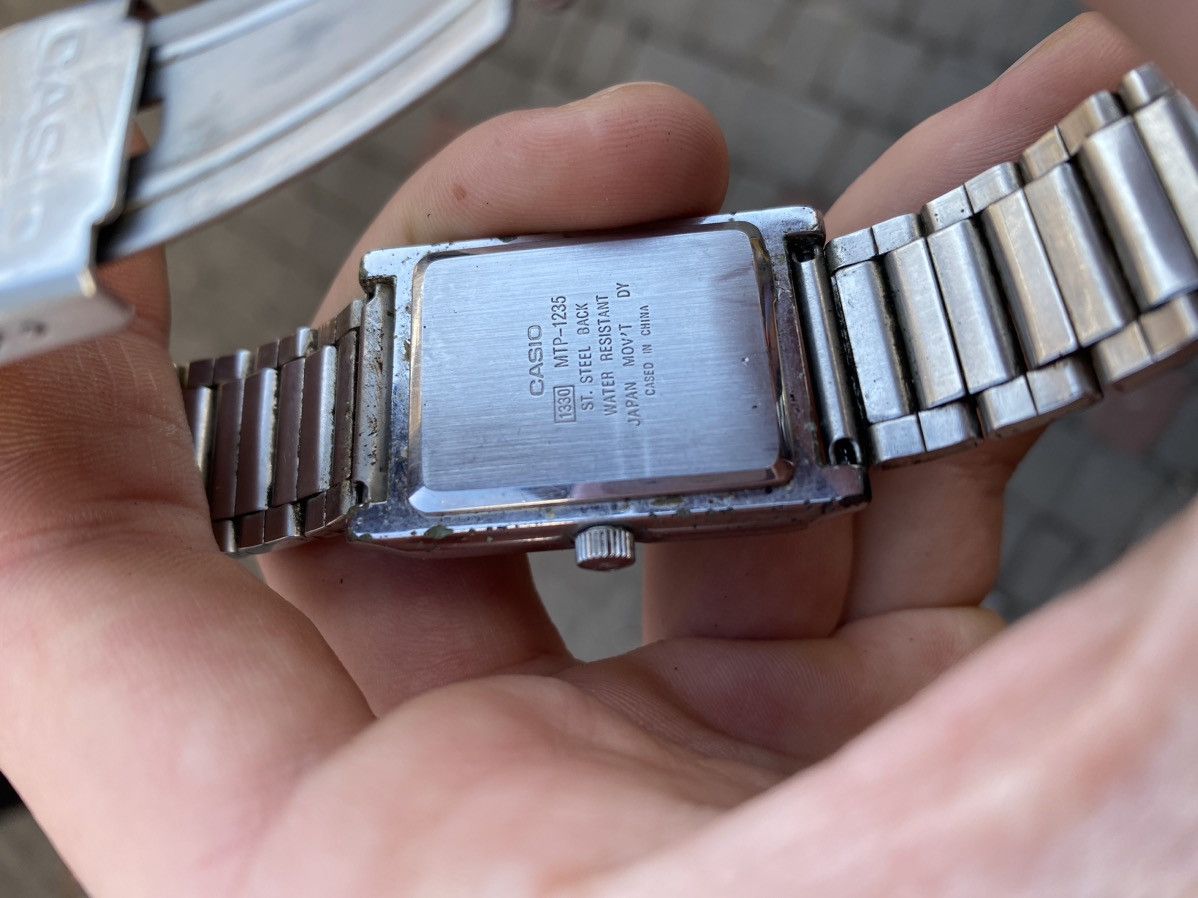 Casio Casio Vintage Rectangle Watch - Japanese Brand Size ONE SIZE - 6 Thumbnail