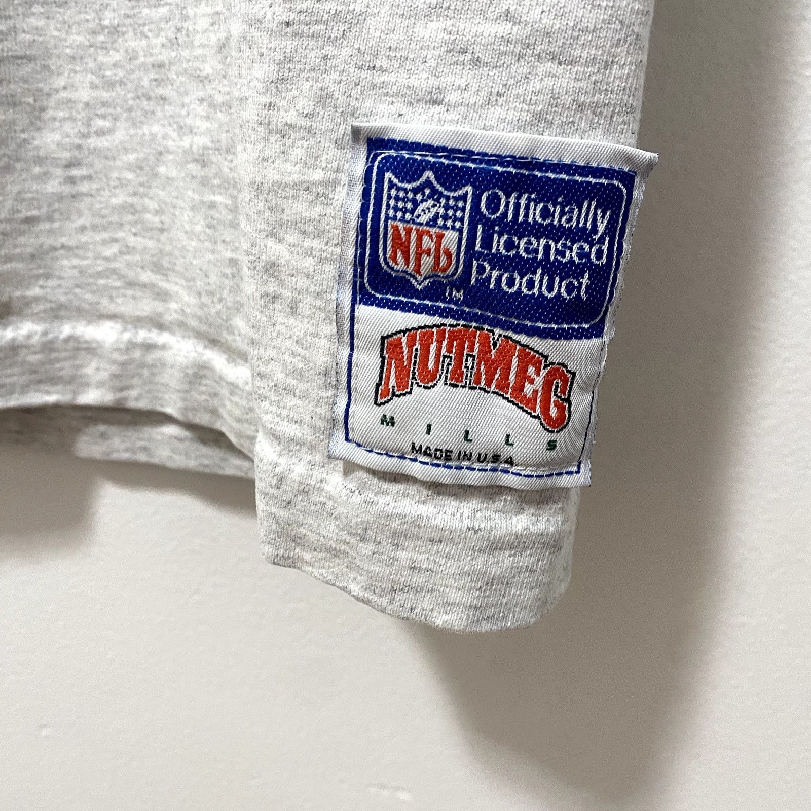 Nutmeg Vintage NY Giants 1990 Super Bowl Champions Nutmeg T Shirt Size US L / EU 52-54 / 3 - 6 Thumbnail