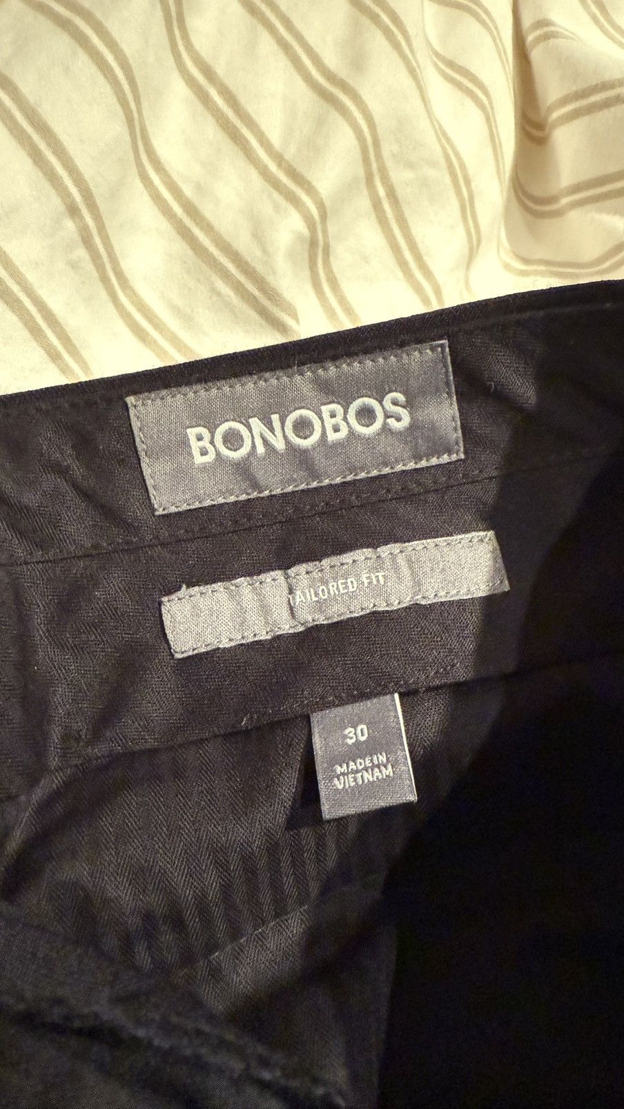 Bonobos Jetsetter Stretch Wool Suit Set (Navy) Size 36R - 7 Thumbnail
