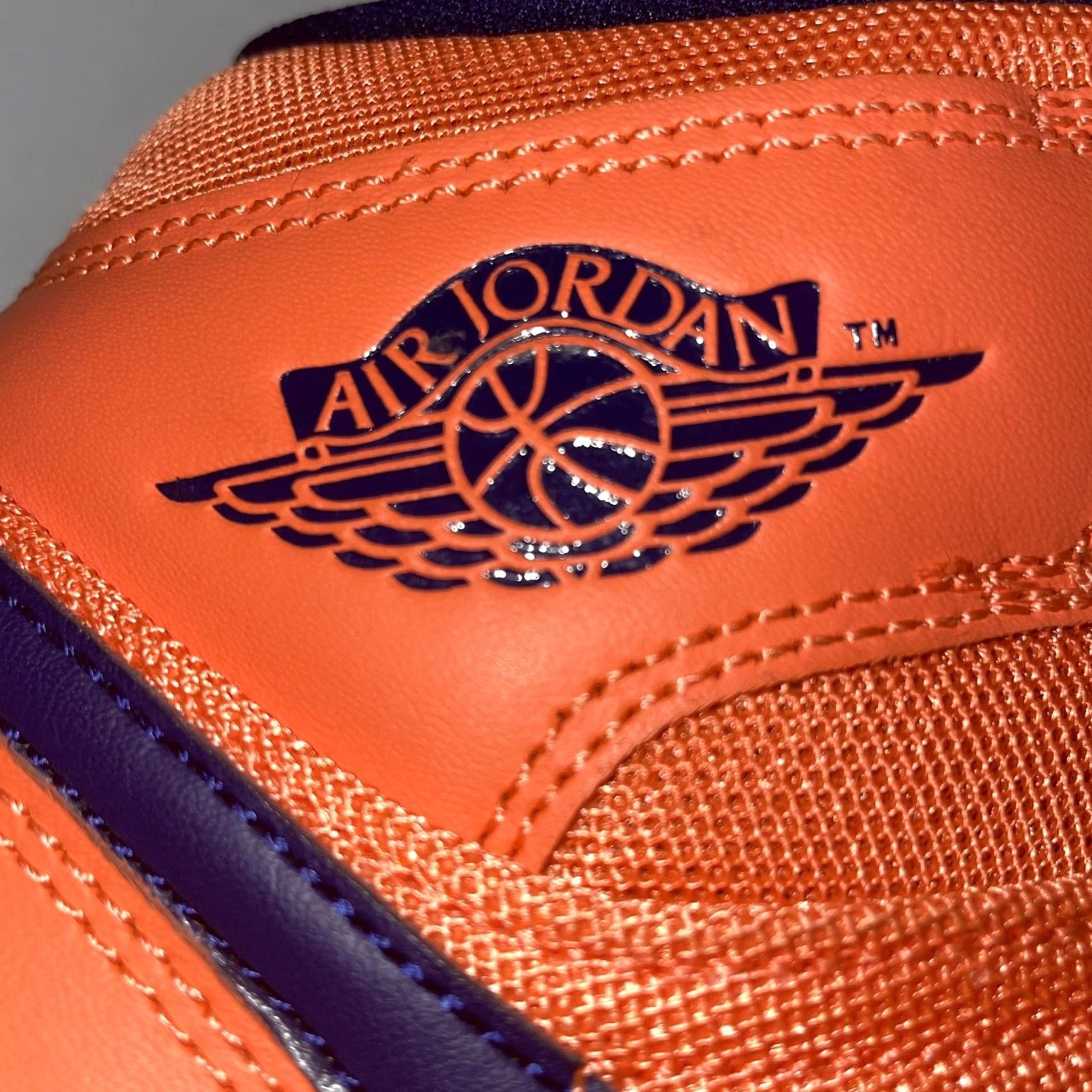 Jordan Brand Nike Air Jordan 1 Mid Turf Women sz 9.5 Turf Orange Blue CD7240 804 2018 Shoes Sneaker Casual Activewear Womens Size ONE SIZE - 6 Thumbnail