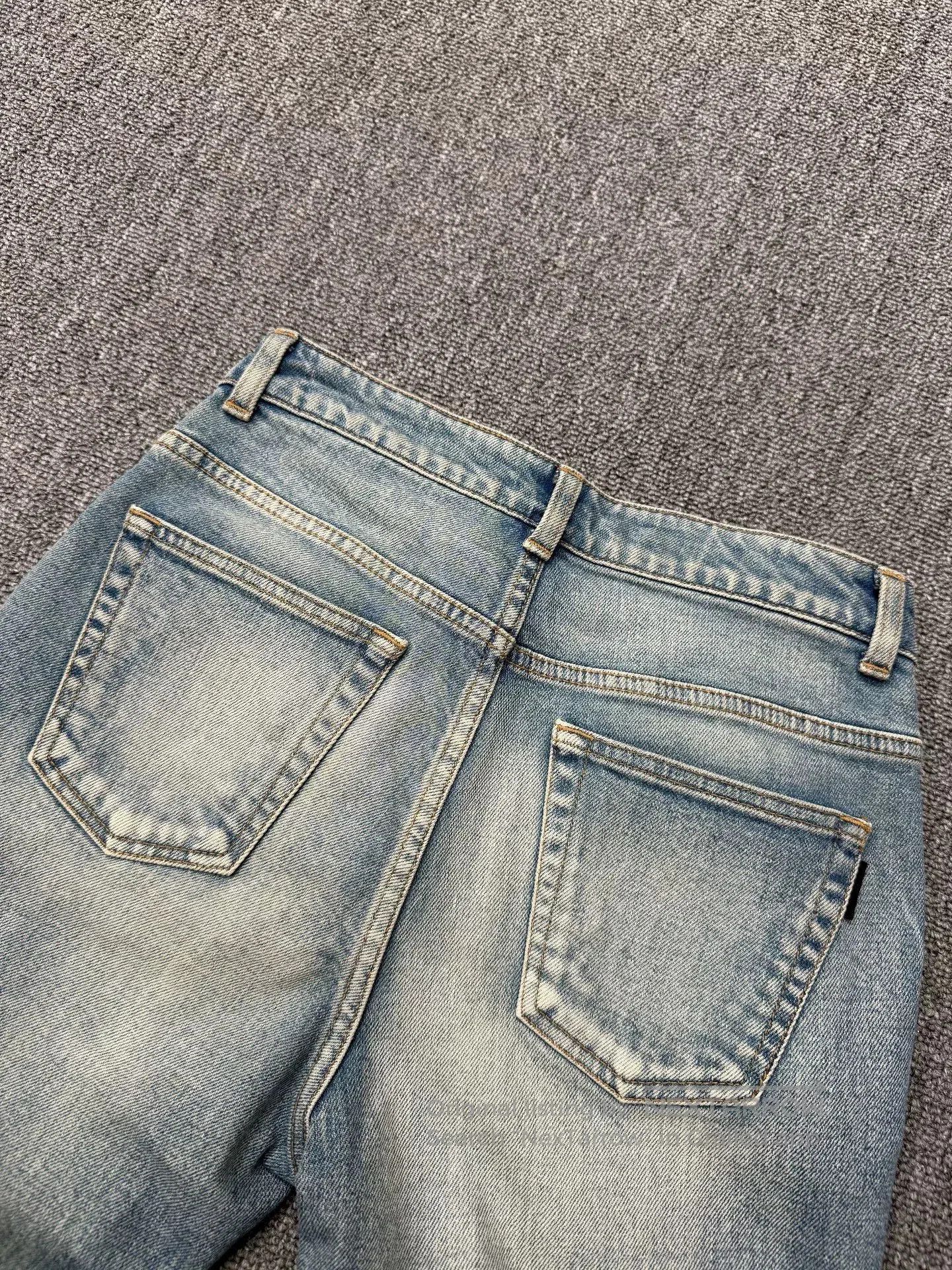 Japanese Brand Saint Laurent New Denim Pants. Size 25" / US 0 / IT 36 - 7 Thumbnail