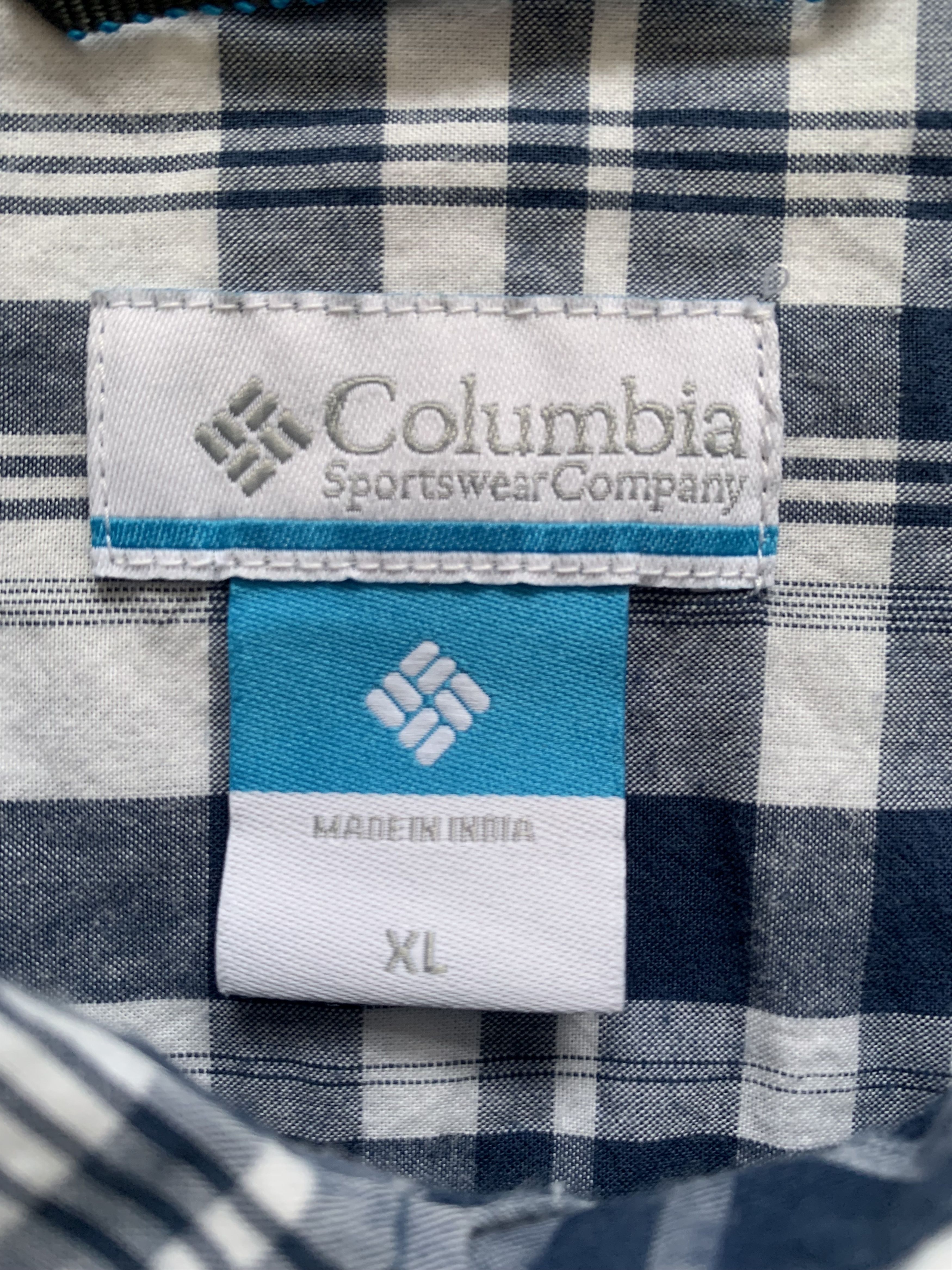 Columbia Columbia Plaid Cotton Short Sleeve Button Up Shirt Size US XL / EU 56 / 4 - 5 Thumbnail