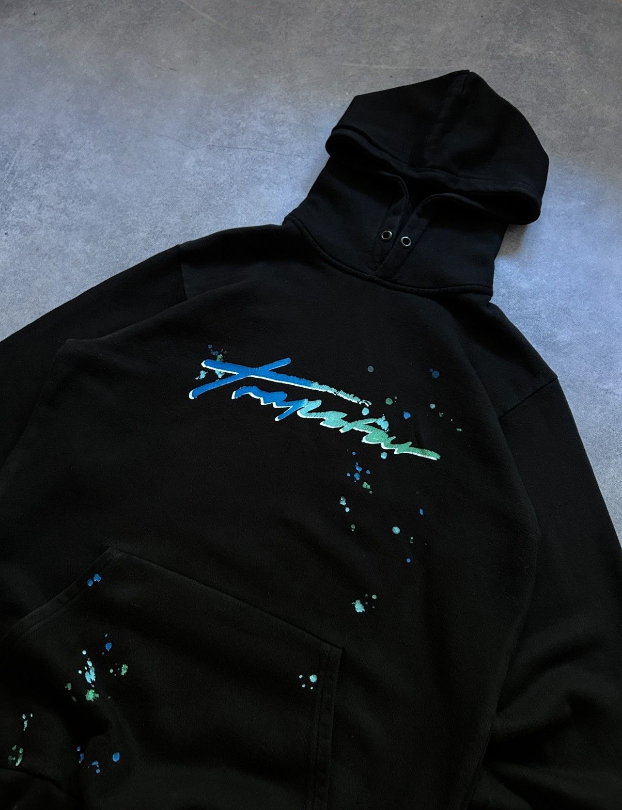 Trapstar London Trapstar big logo painted drip hoodies 🥷🥷🥷 Size US L / EU 52-54 / 3 - 2 Thumbnail