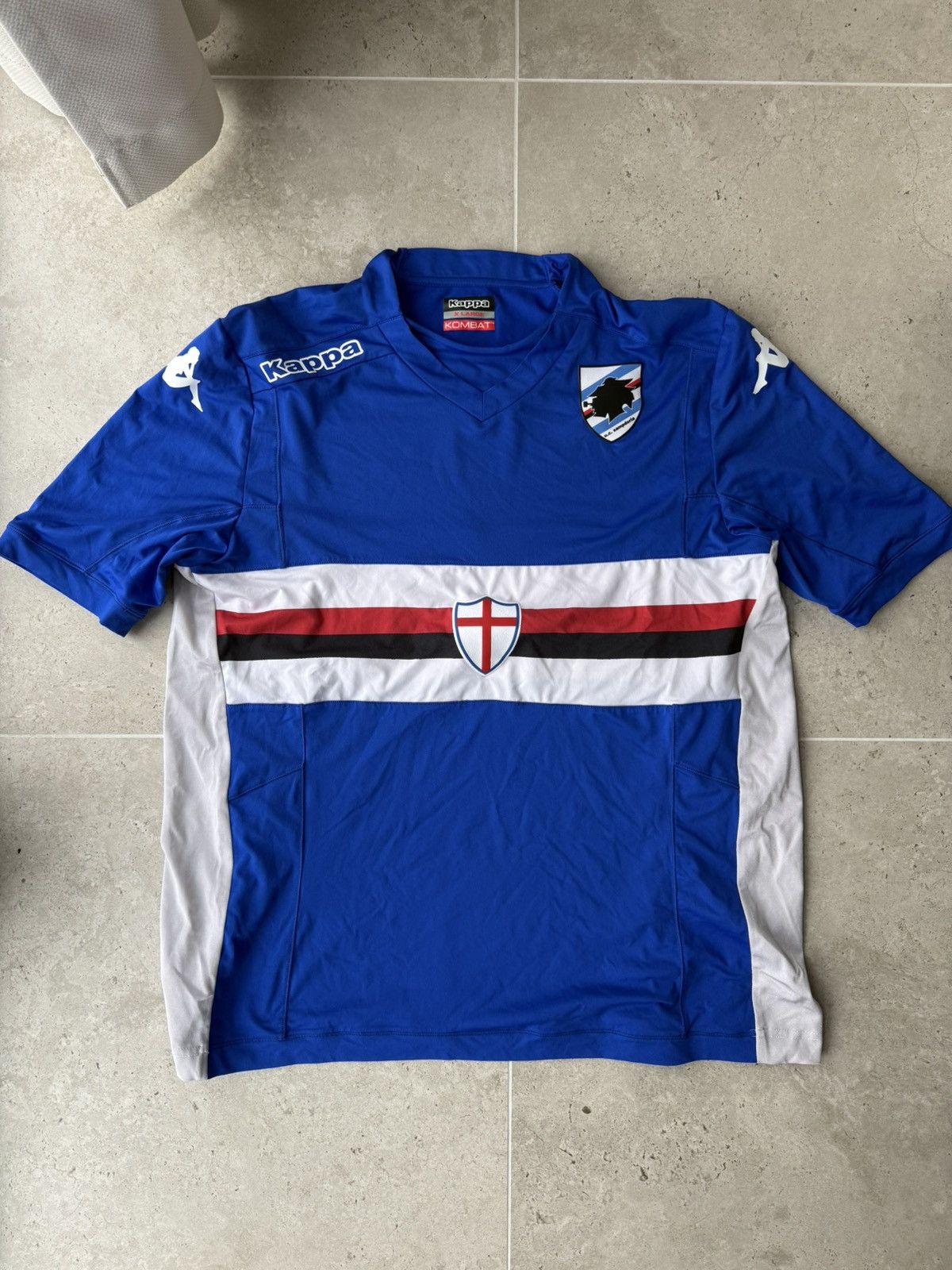 Kappa Kappa Sampdoria Jersey Size - XL Size US L / EU 52-54 / 3 - 1 Thumbnail