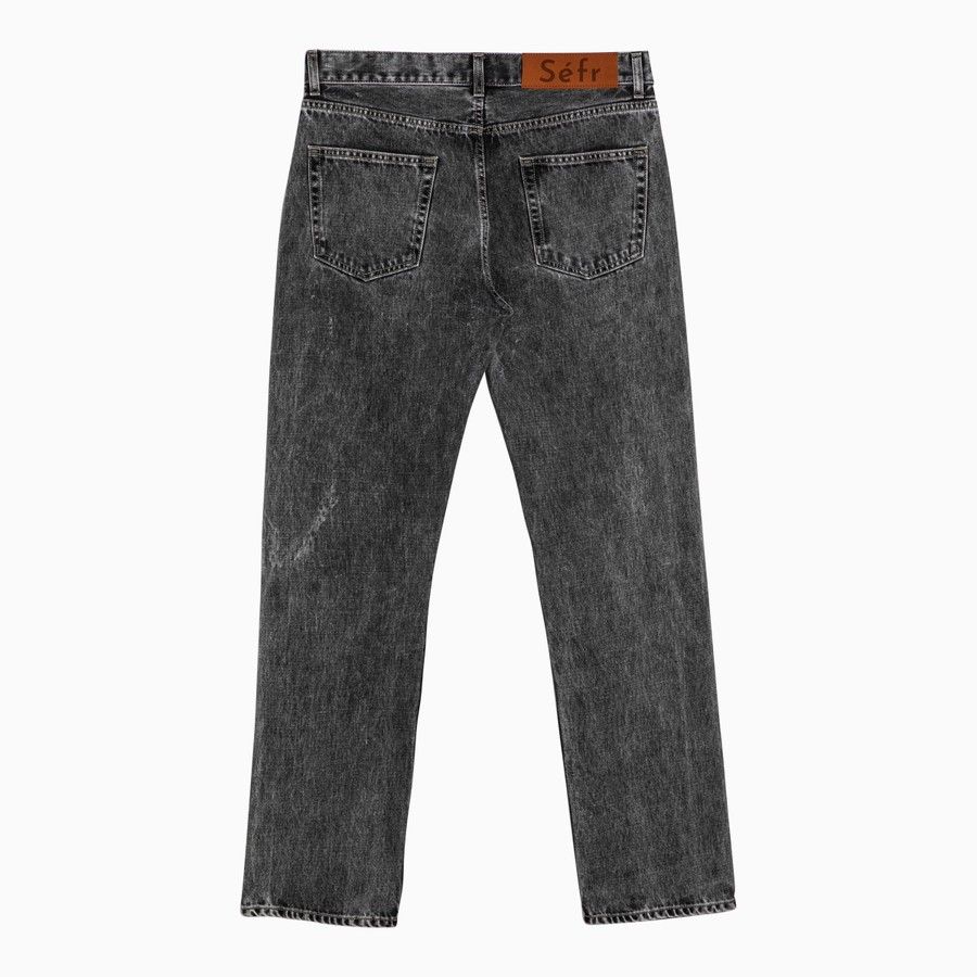 o1d2blof0524 Denim Jeans in Washed Black