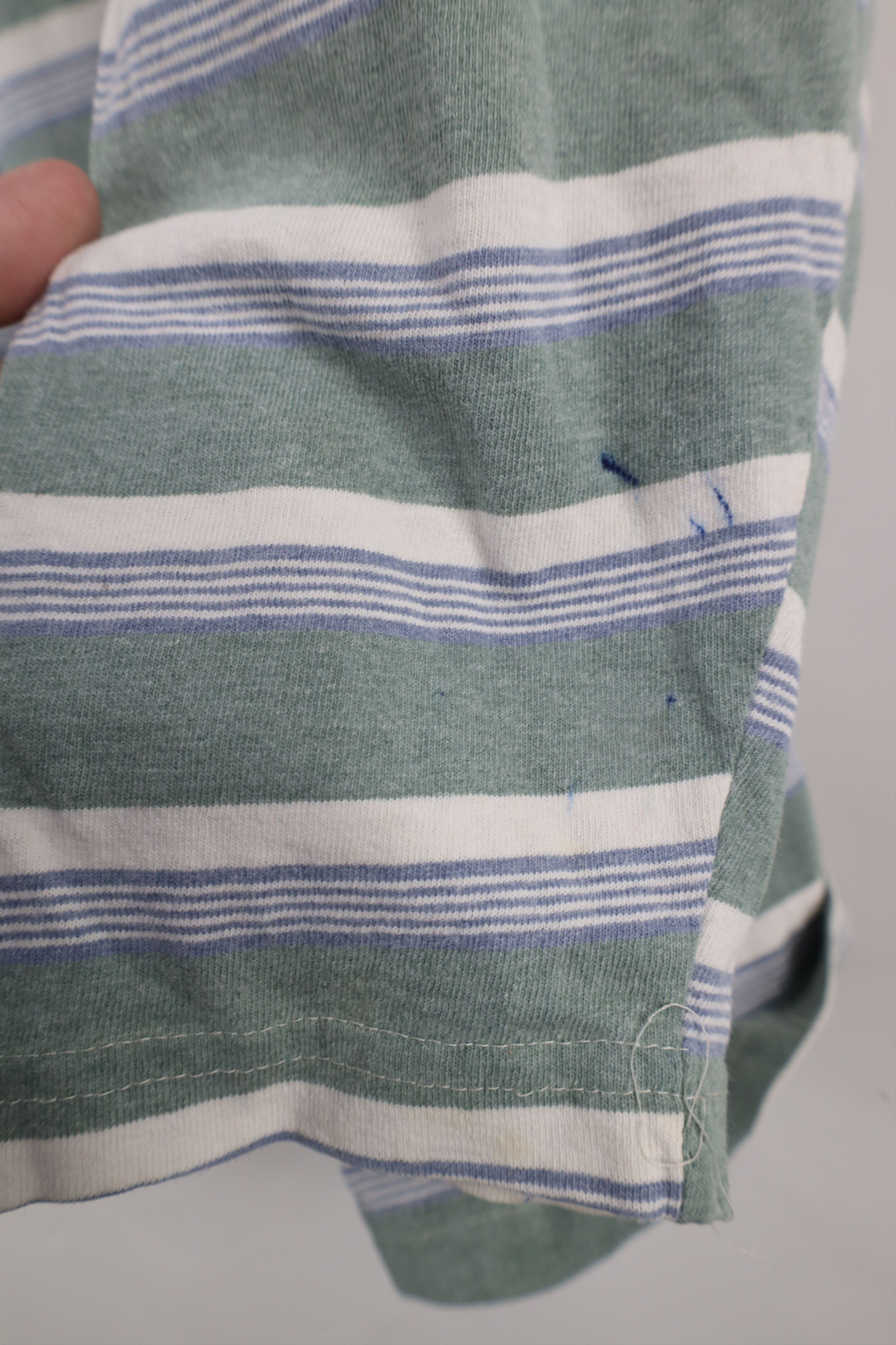Vintage Vintage 90s Streetwear Long Sleeve Henley T-Shirt USA Size US XL / EU 56 / 4 - 5 Thumbnail