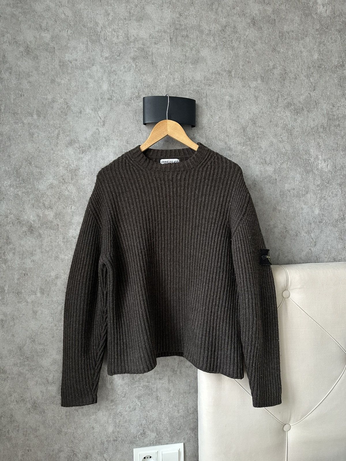 Stone Island Stone island/ Winter 2001 sweater 100% wool Size US M / EU 48-50 / 2 - 8 Thumbnail
