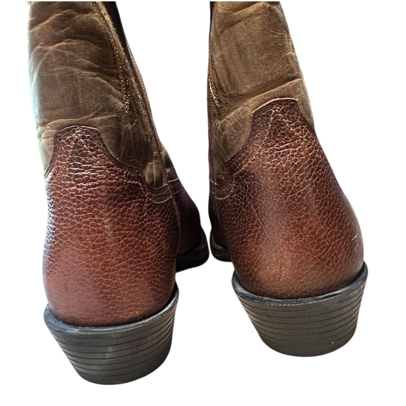 Ariat Mens ARIAT Western Leather Cowboy Boots Size 10 Size US 10 / EU 43 - 8 Thumbnail