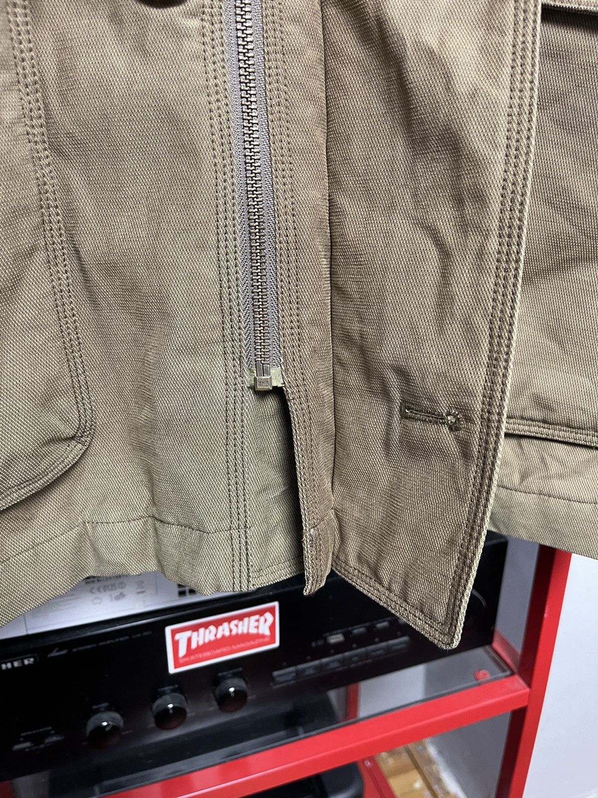 Baracuta × Vintage Vintage 00s Baracuta heavy insulated leather collar coat Size US L / EU 52-54 / 3 - 8 Thumbnail