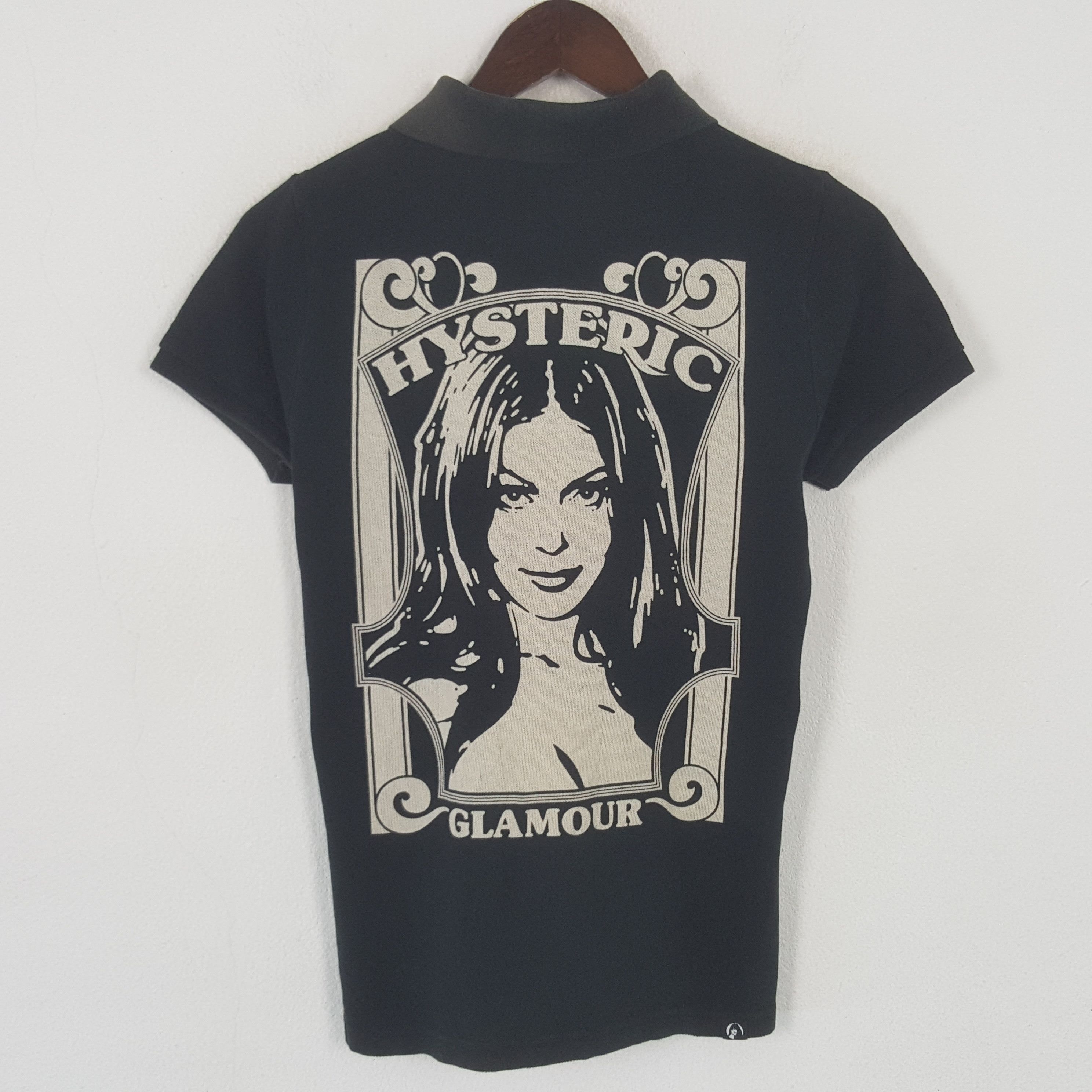 Vintage Hysteric Glamour Big Logo Polos Shirt