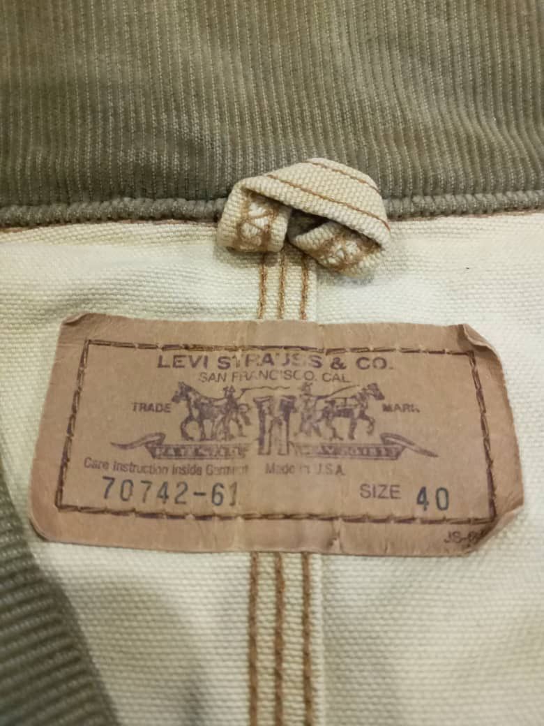 Levi's Vintage Clothing × Vintage Vintage Distres Levi’s Workwear Size US XL / EU 56 / 4 - 6 Thumbnail