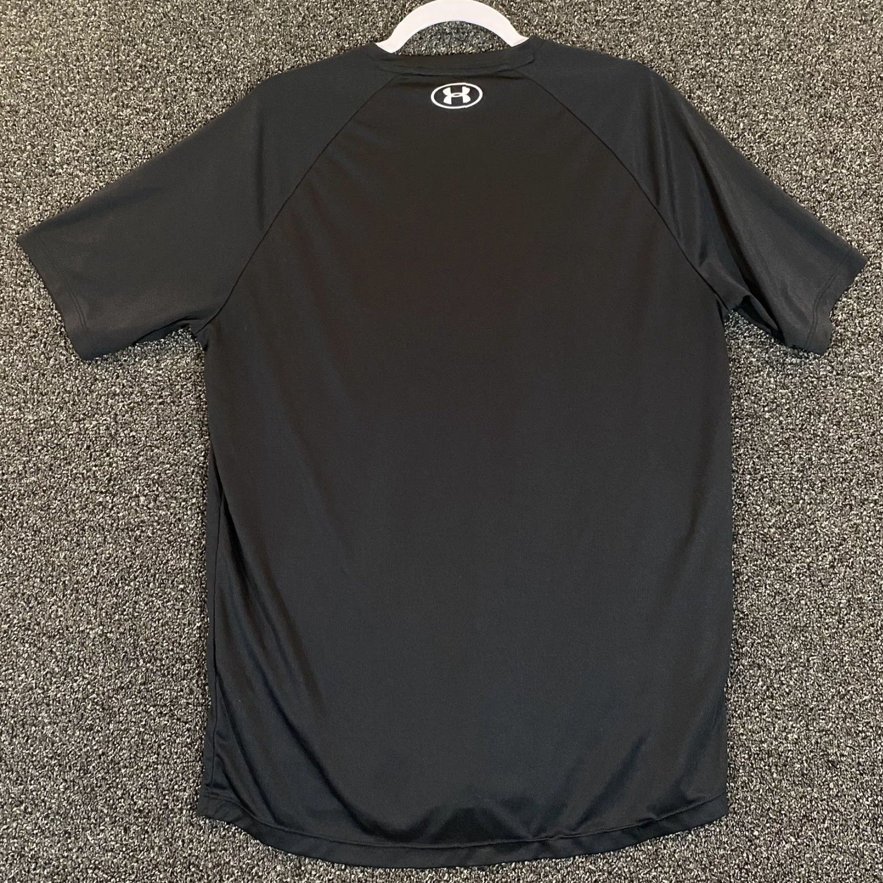 Under Armour Under Armour Shirt Mens Large Black Workout Athletic Tee Short Sleeve Graphic Logo Decade Classic Size US L / EU 52-54 / 3 - 7 Thumbnail