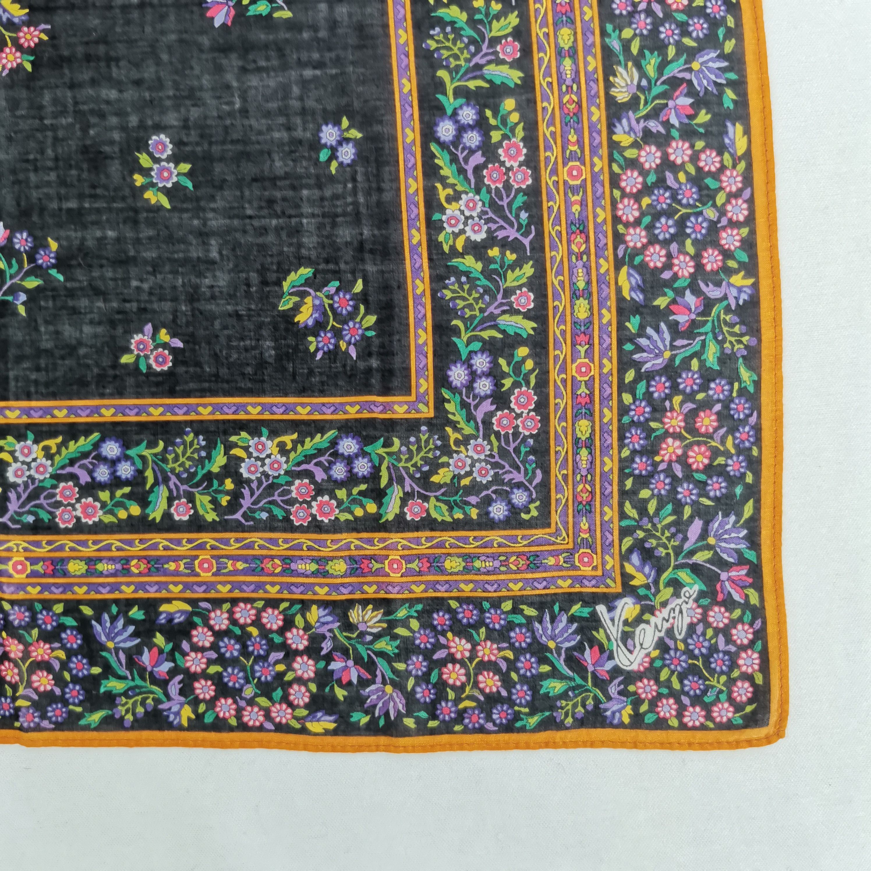 Kenzo Vintage Kenzo Handkerchief Neckerchief Bandana Size ONE SIZE - 3 Thumbnail