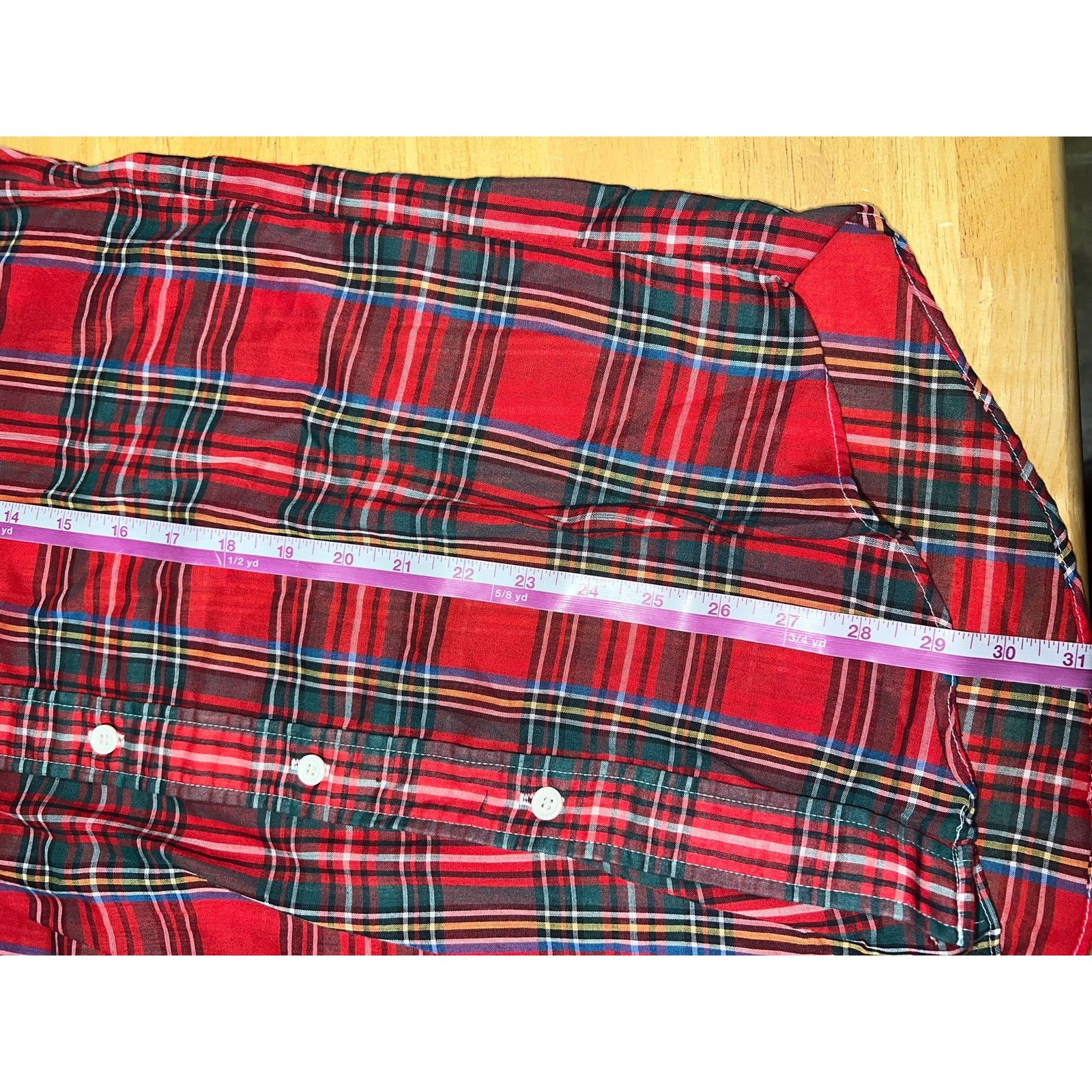 Vintage Vintage Manchester Shirt Company Button Up Shirt Red 60s L Size US L / EU 52-54 / 3 - 11 Thumbnail