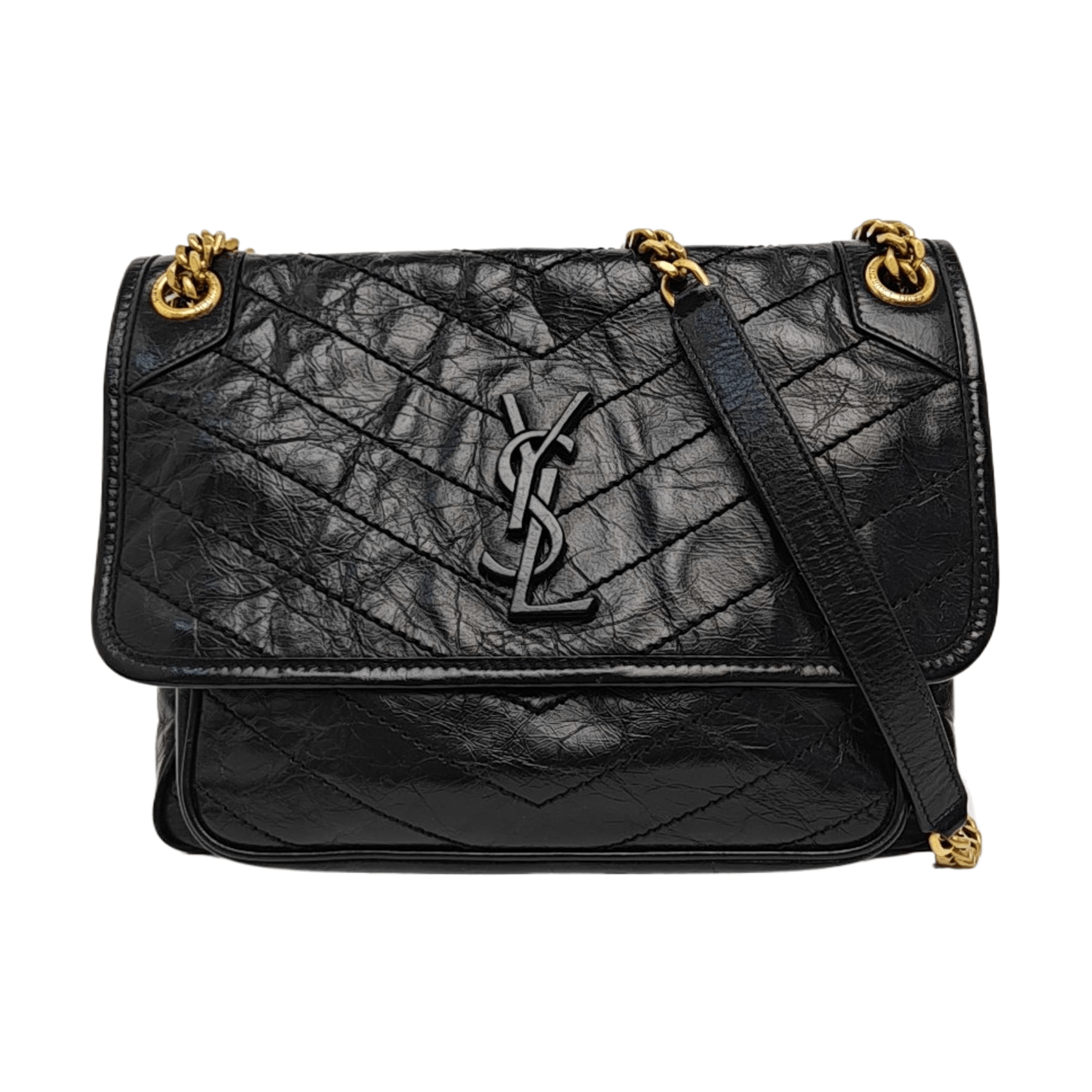 Saint Laurent Paris Saint Laurent Niki Quilted Leather Shoulder Bag Size ONE SIZE - 1 Thumbnail
