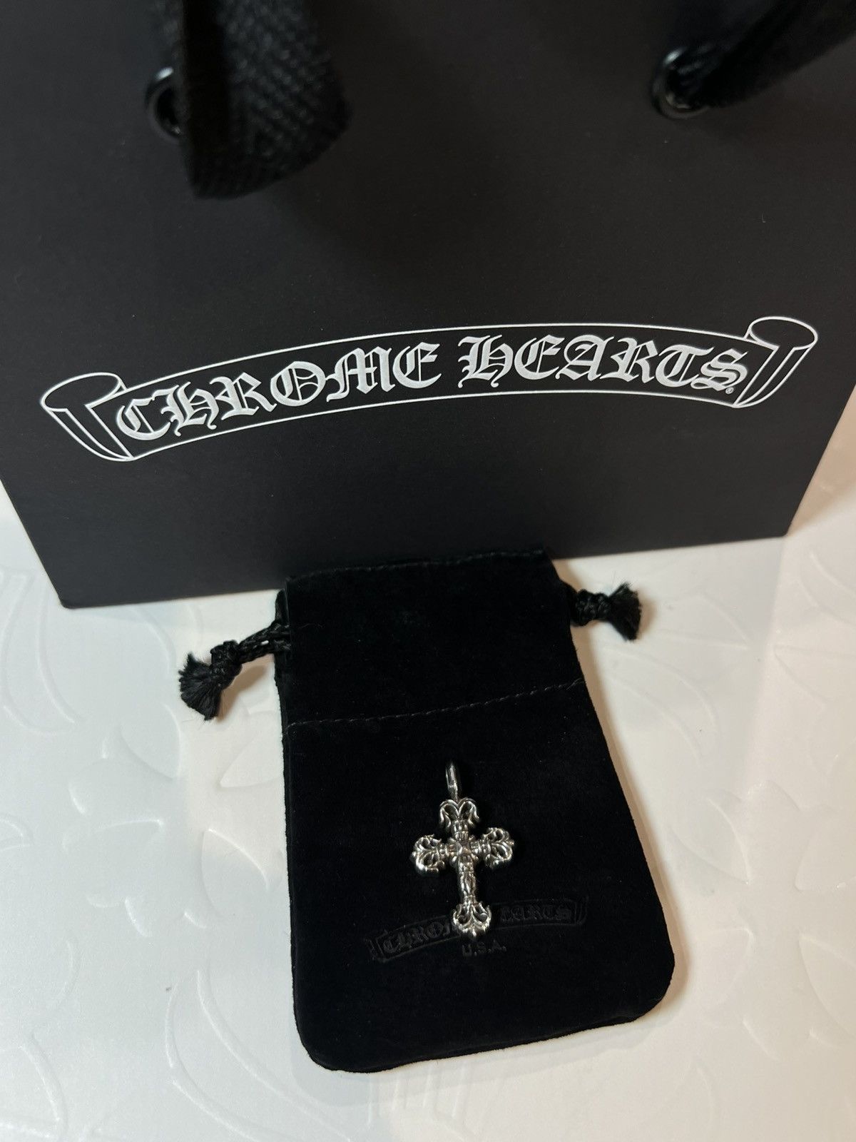 Chrome Hearts Chrome Hearts Filigree Cross Pendant Size ONE SIZE - 5 Thumbnail