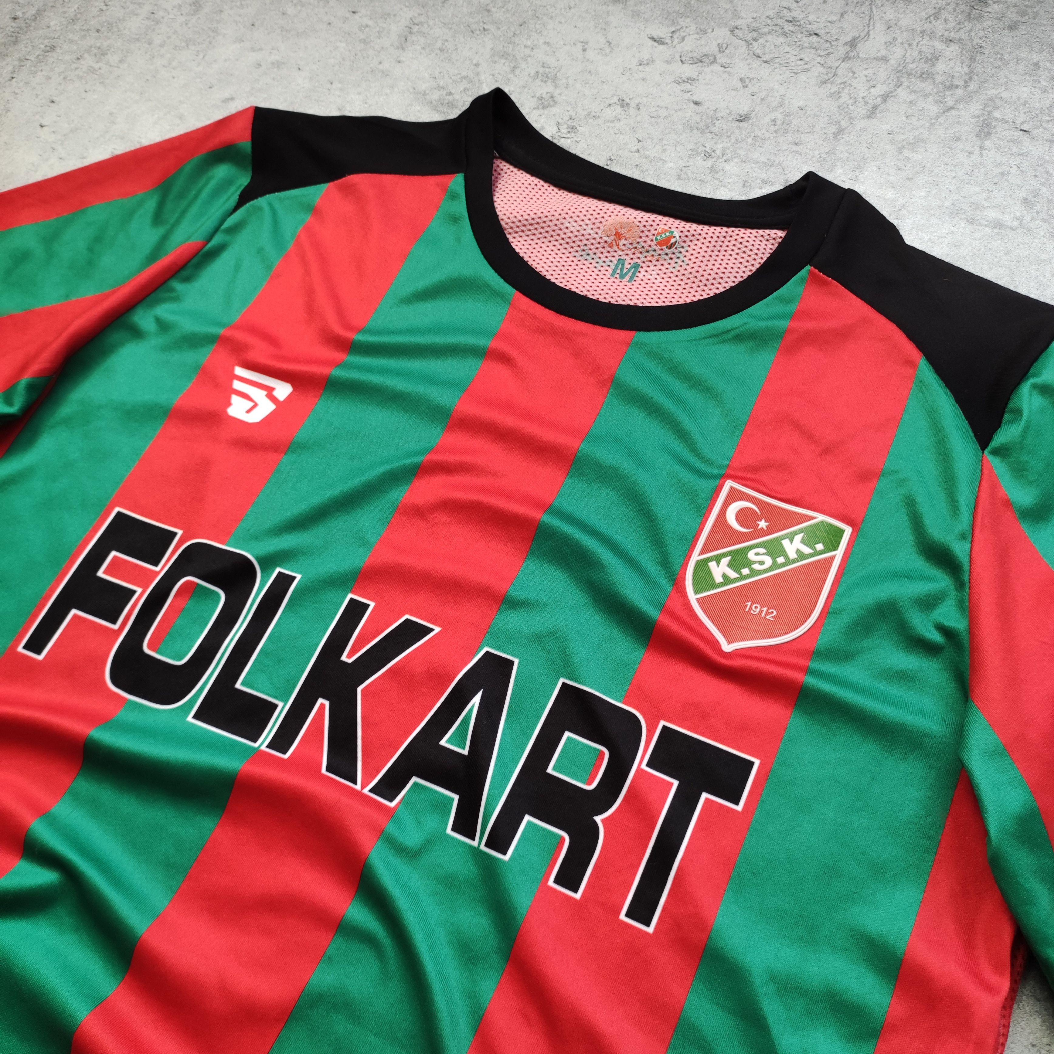 Vintage RARE Karsiyaka SK Turkey Football 2021 Home Jersey Size US M / EU 48-50 / 2 - 5 Thumbnail