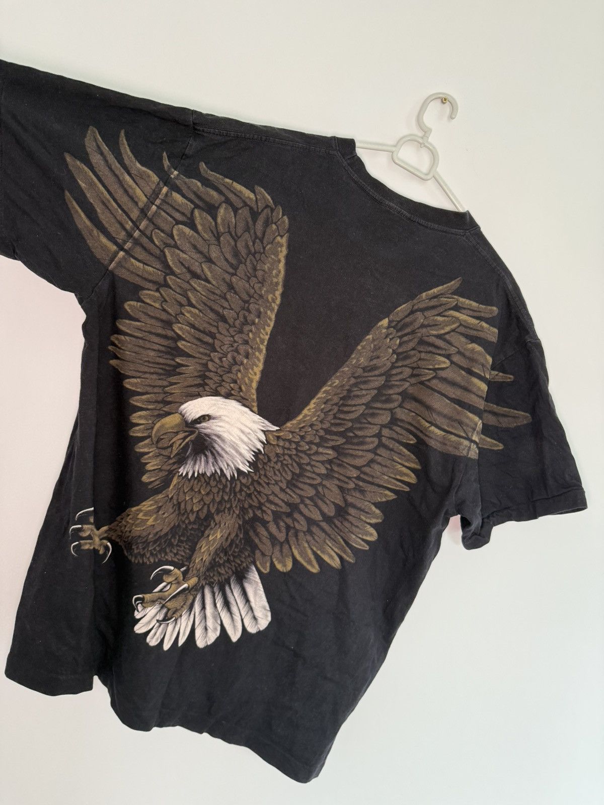 Vintage Liquid Blue American Eagle vintage merch t shirt travis XL Size US XL / EU 56 / 4 - 6 Thumbnail