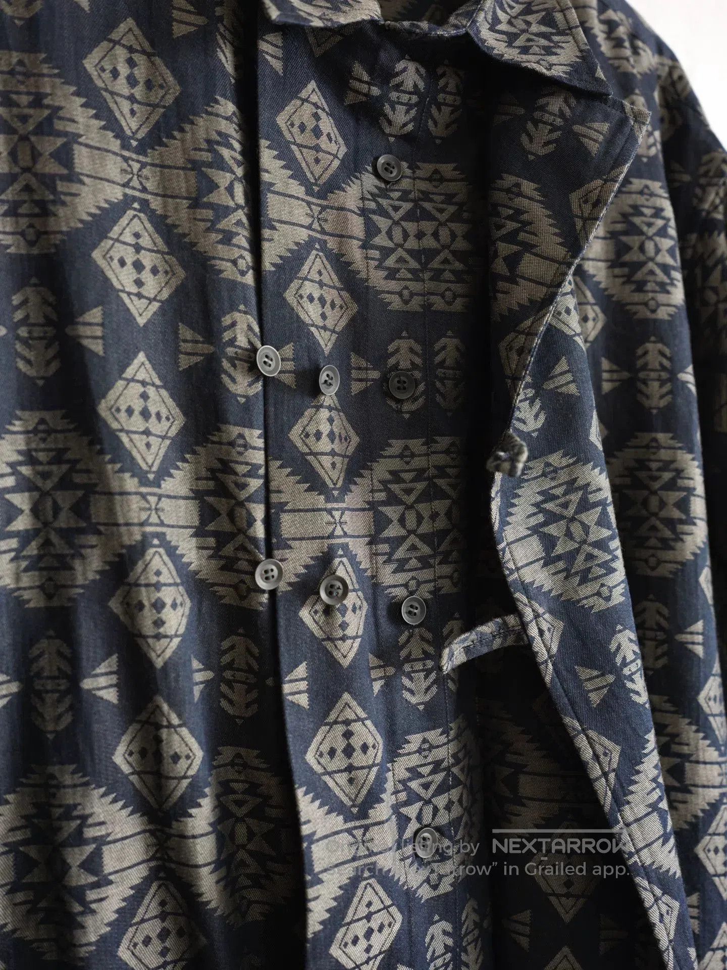 Yohji Yamamoto Yohji Yamamoto Geometric Layered Long Shirt. Size S / US 4 / IT 40 - 6 Thumbnail