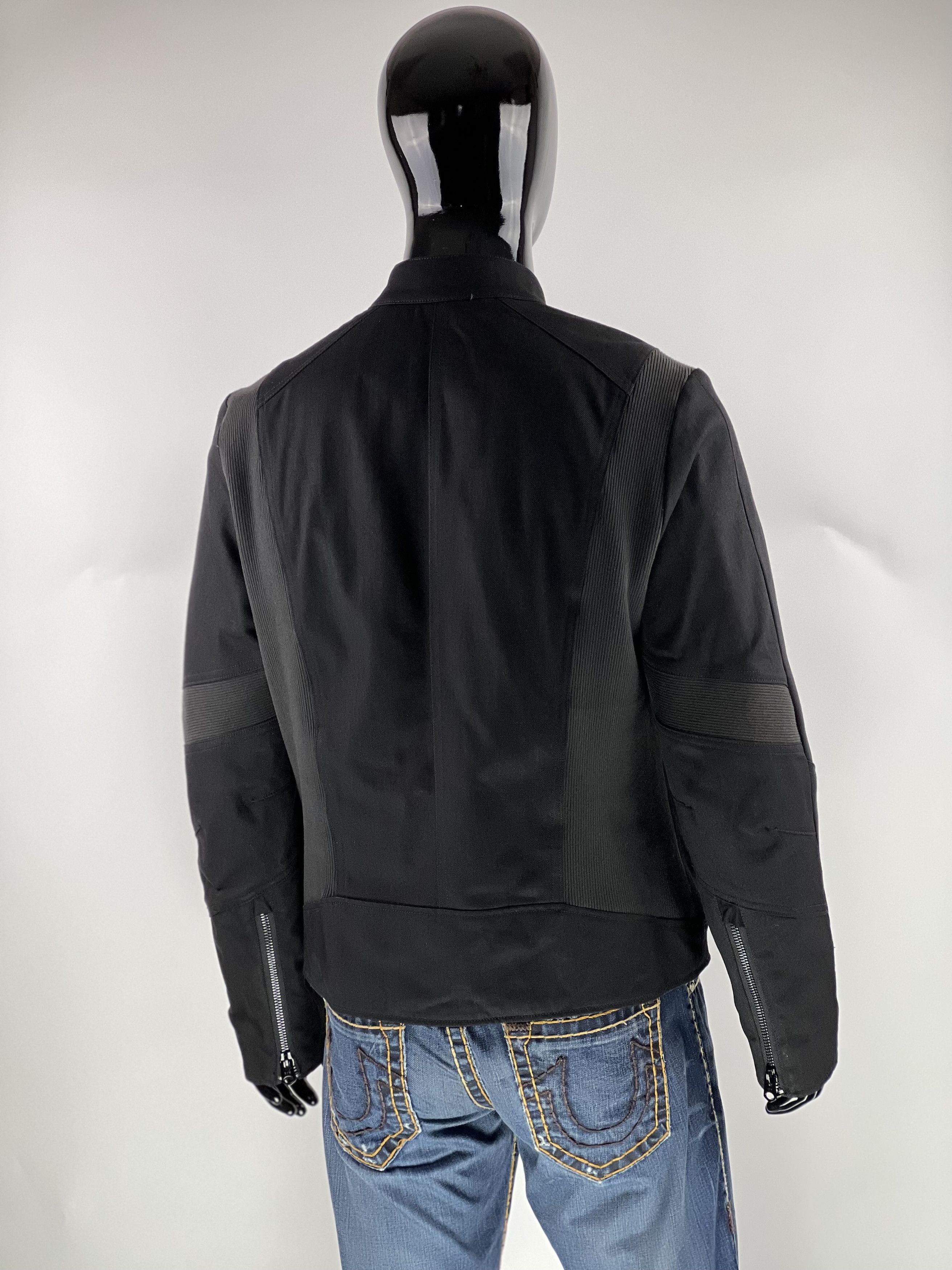G-Star G-Star Raw Motac DC Biker Jacket Men's Black Size L Size US L / EU 52-54 / 3 - 3 Thumbnail