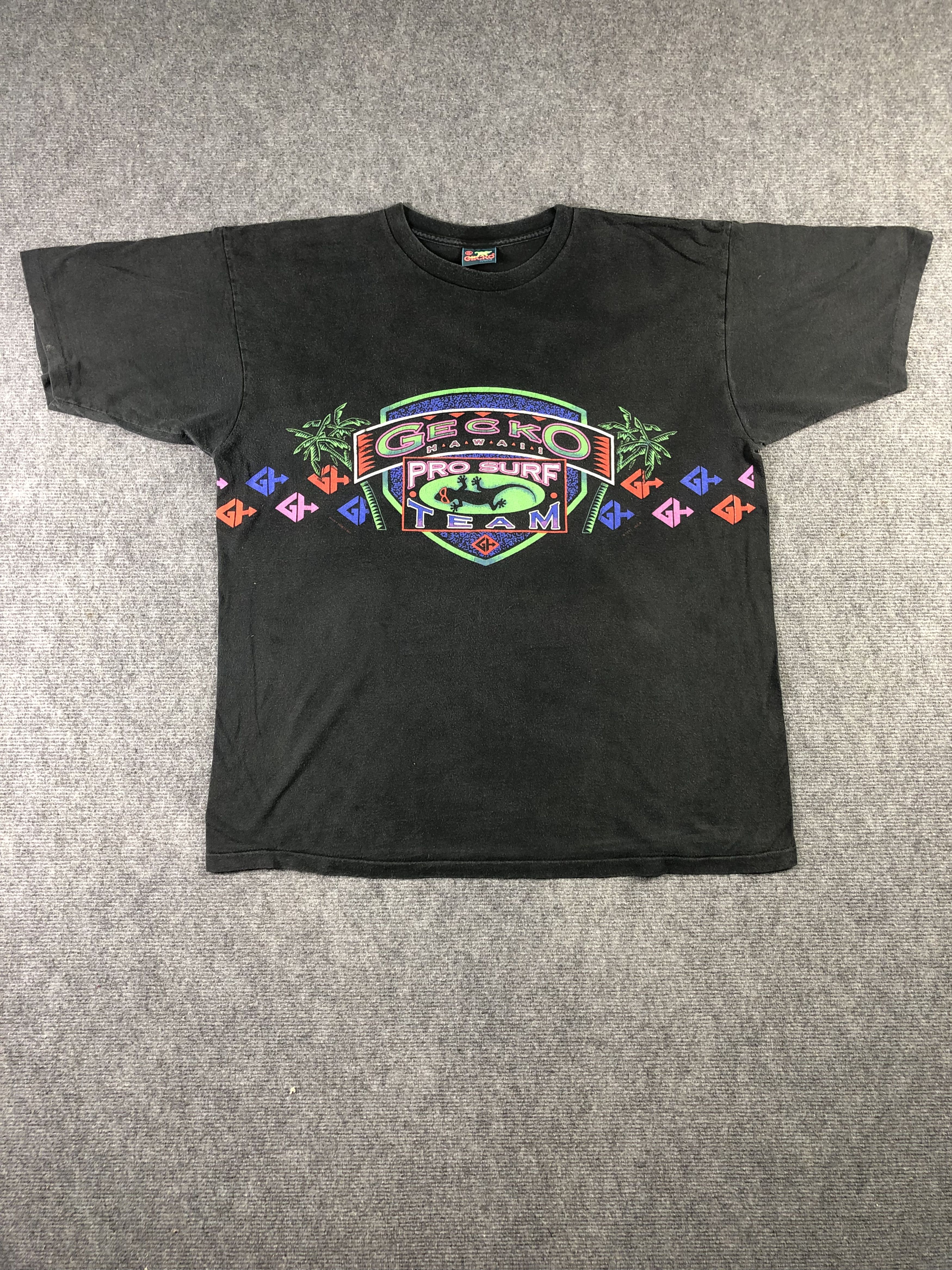 Vintage Vintage Gecko Hawai Shirt Size US XL / EU 56 / 4 - 1 Thumbnail