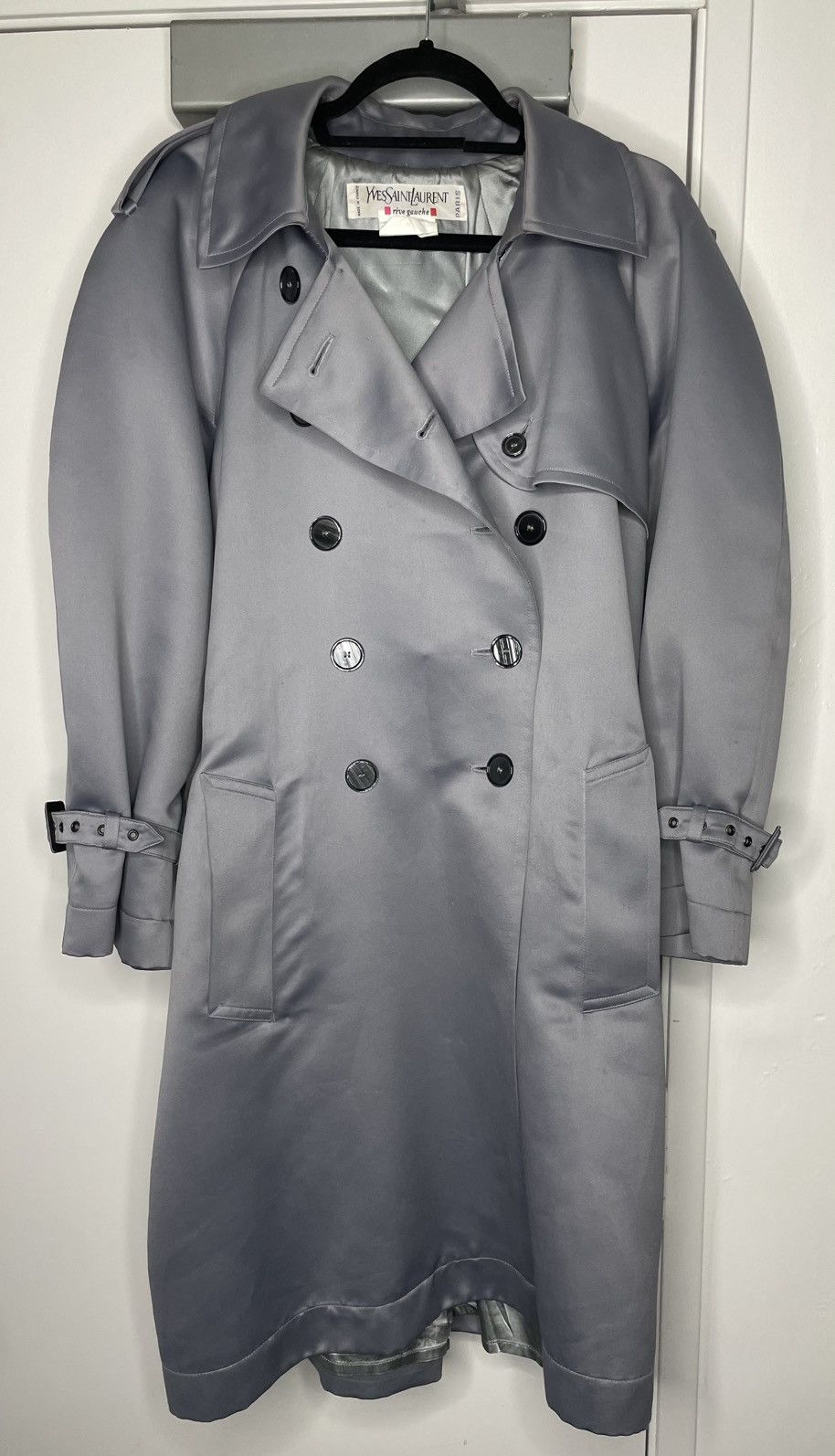 Yves Saint Laurent Yves Saint Laurent Trench Coat Size XS / US 0-2 / IT 36-38 - 2 Thumbnail