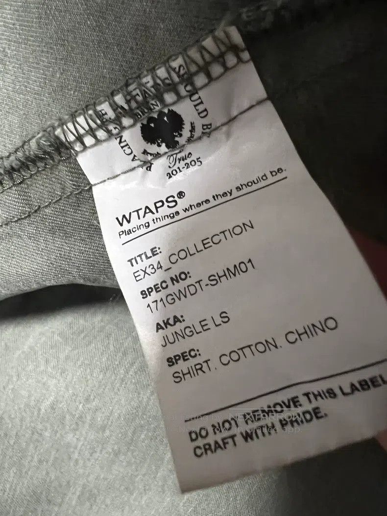 Wtaps Wtaps Four-pocket shirt jacket Size US M / EU 48-50 / 2 - 4 Thumbnail