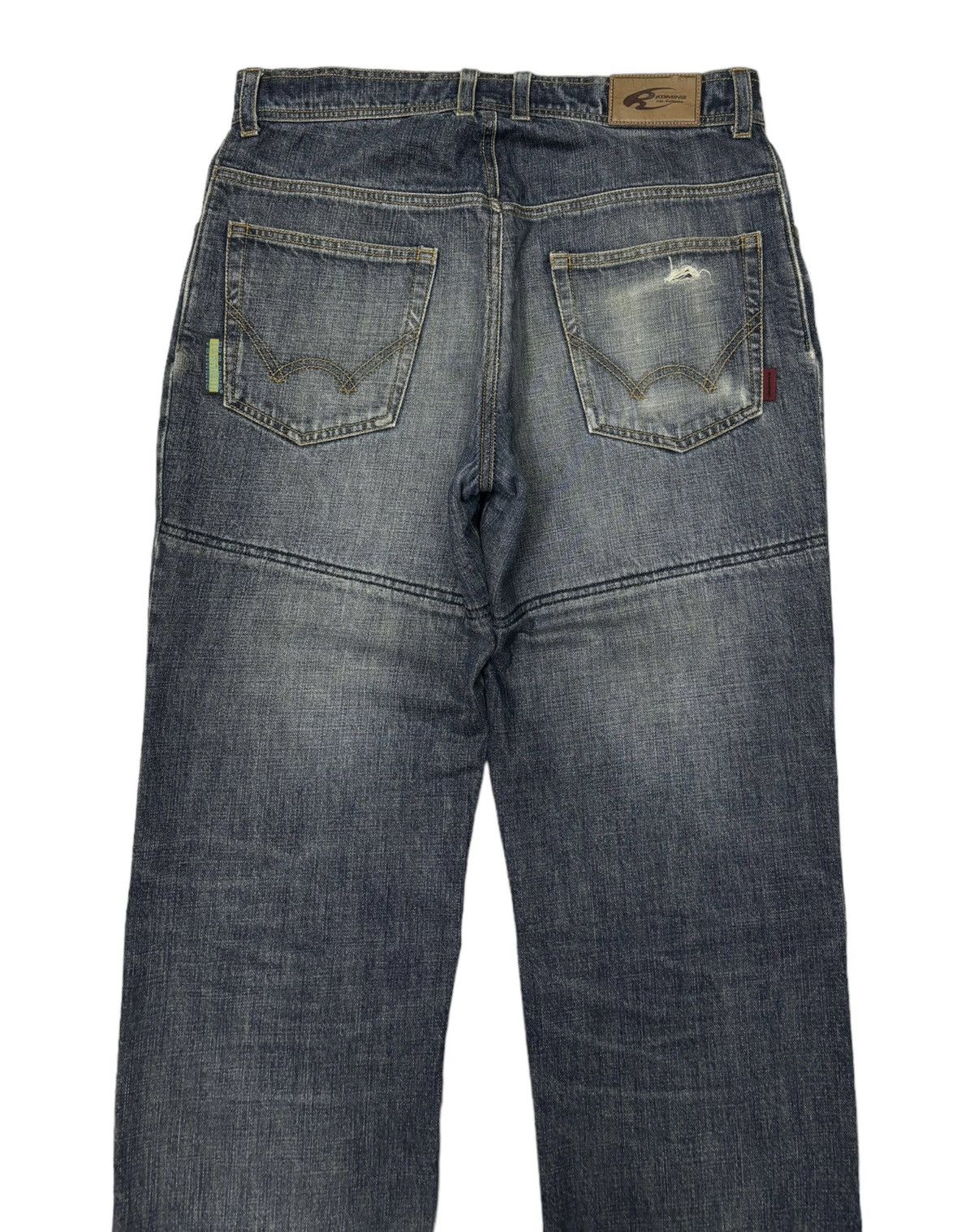 Kadoya ❤️‍🔥VINTAGE KOMINE TOKYO MOTORCYCLE DENIM JEANS Size US 30 / EU 46 - 8 Thumbnail