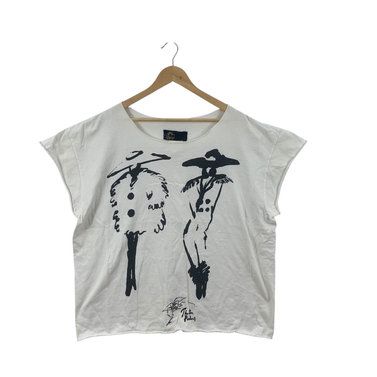 Vintage Vintage THEATRE PRODUCTS SHIBUYA Fashion Art Tee Shirt Top Size XXL / US 16-18 / IT 52-54 - 3 Thumbnail
