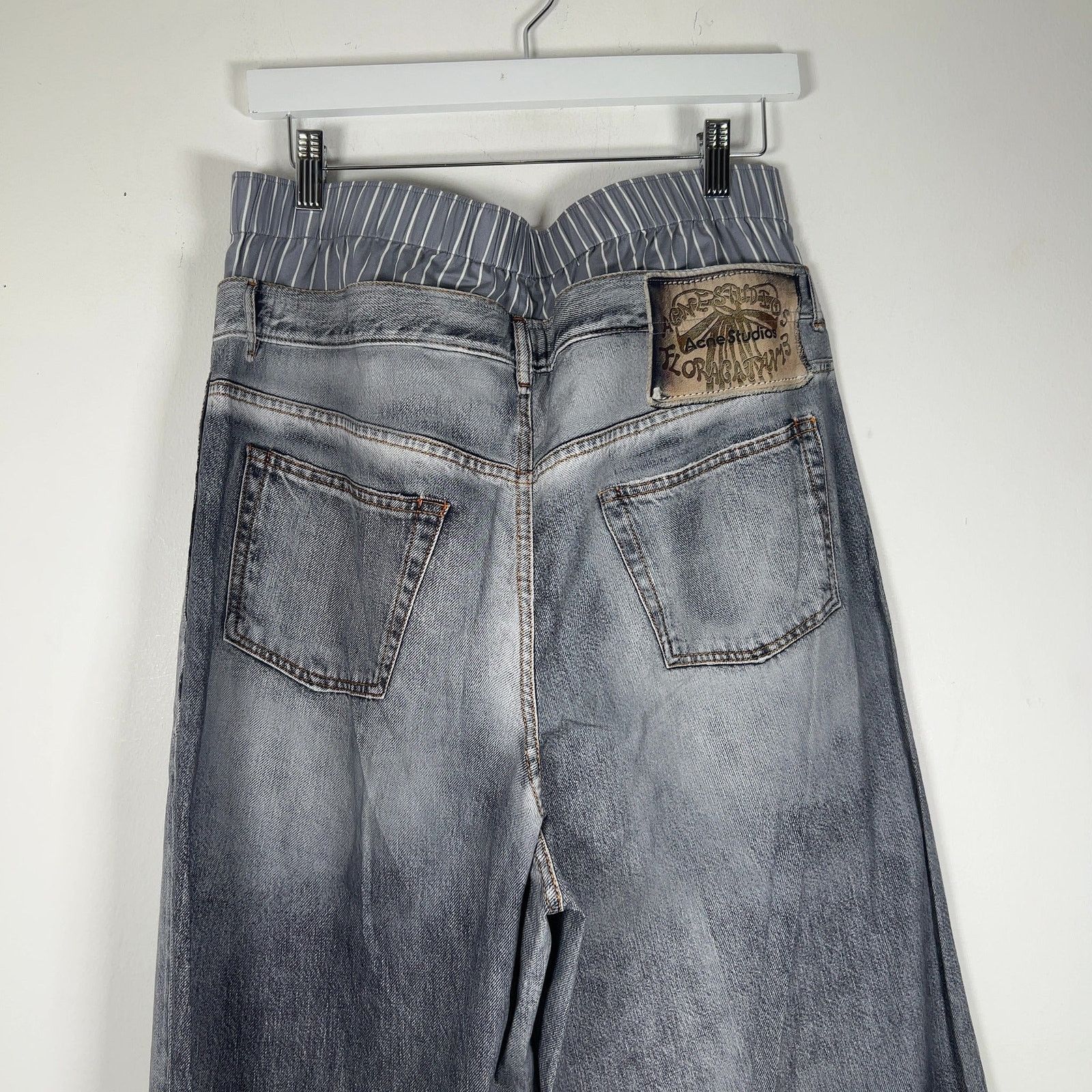 Acne Studios Acne Studios Printed Tromp L'oeil Boxer Pants Size US 40 / EU 56 - 9 Thumbnail