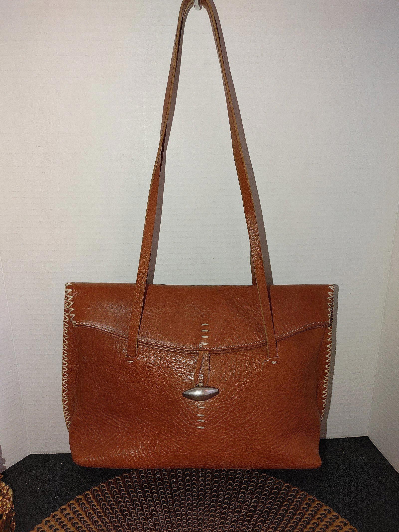 Designer ellington Leather Fold Over Shoulder Bag Size ONE SIZE - 1 Thumbnail