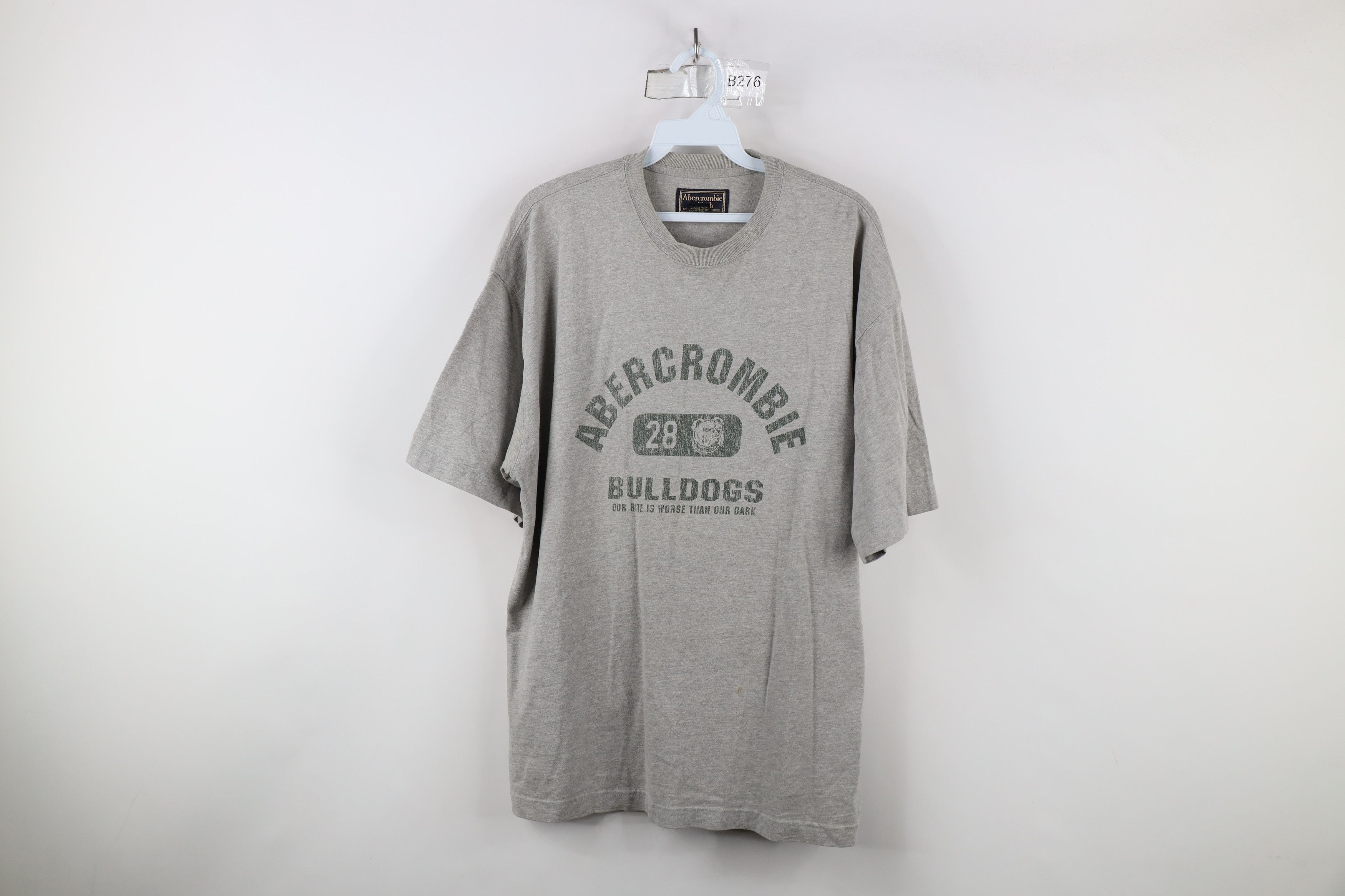 Abercrombie & Fitch × Vintage Vintage 90s Y2K Abercrombie & Fitch T-Shirt Gray USA Size US L / EU 52-54 / 3 - 1 Thumbnail