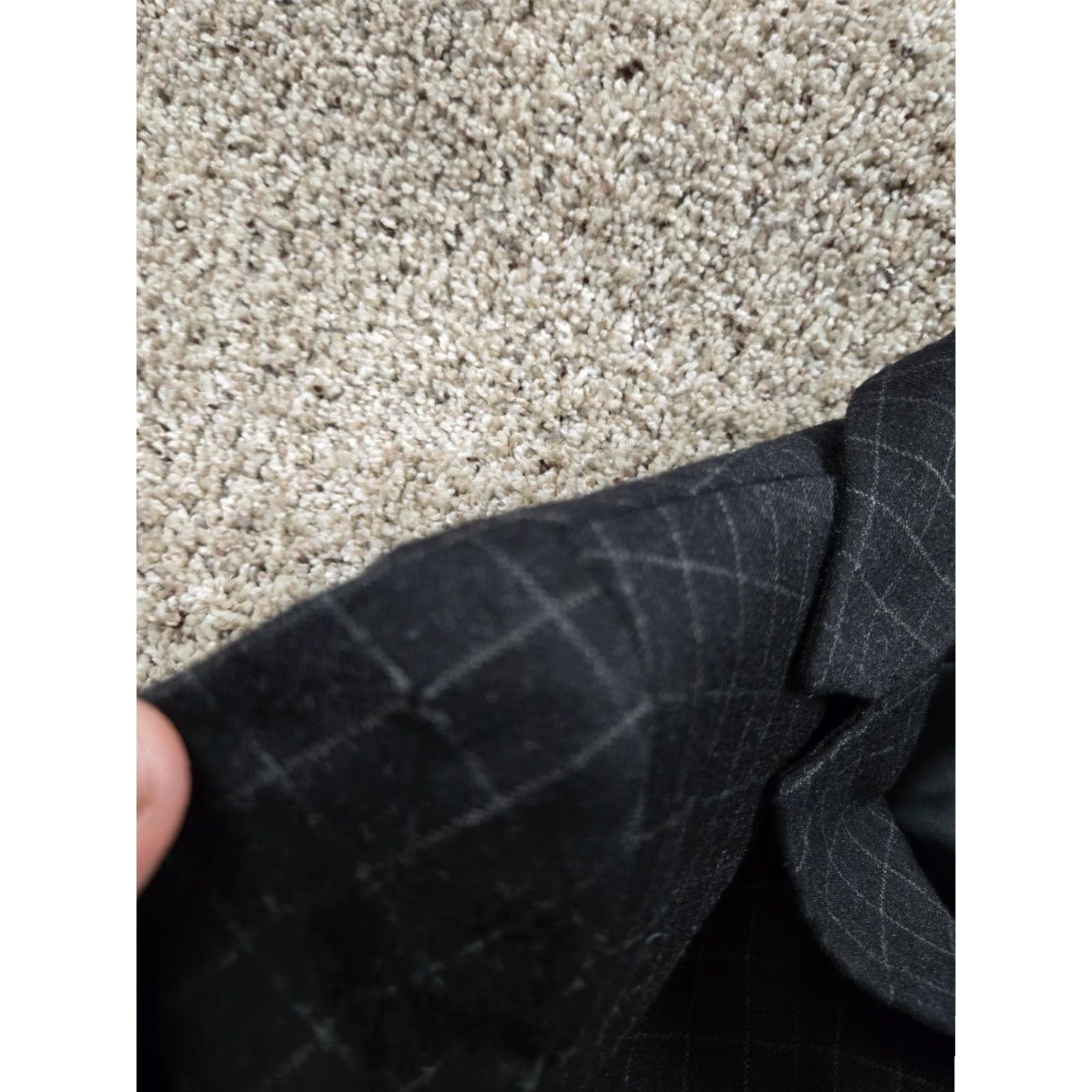 Ralph Lauren Lauren Ralph Lauren Blazer Womens 6P Gray Plaid Wool Petite Suit Jacket Size M / US 6-8 / IT 42-44 - 6 Thumbnail