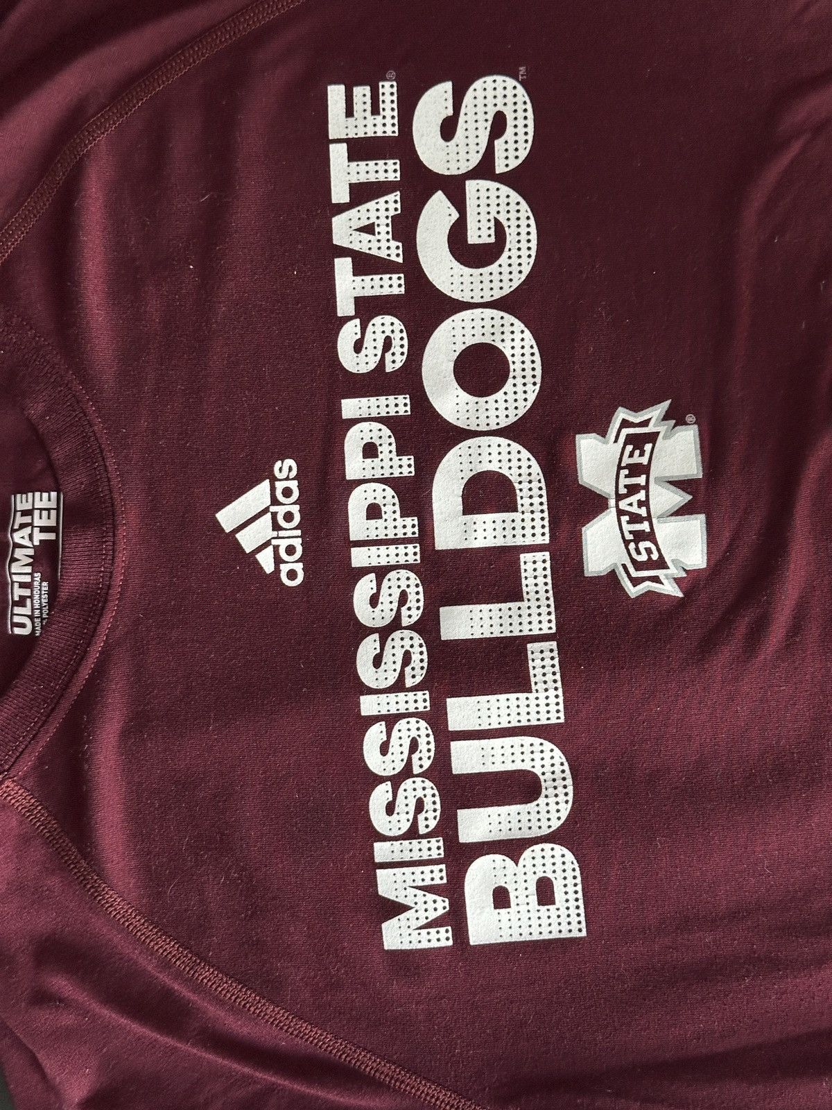 Adidas Adidas Mississippi State Bulldogs T Shirt Size US S / EU 44-46 / 1 - 3 Thumbnail