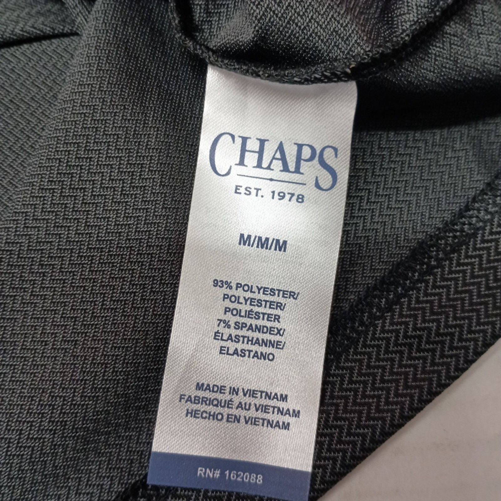Chaps Chaps Golf Polo Shirt Men's M Black Dri Wear Breathable Size US M / EU 48-50 / 2 - 7 Thumbnail
