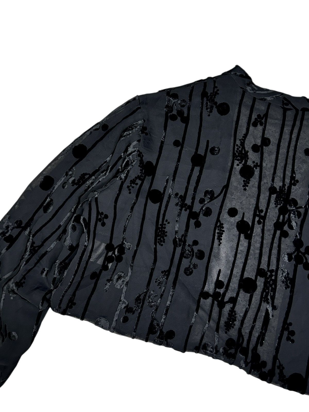 Yohji Yamamoto F/W 96 Patterned Mesh Jacket Size M / US 6-8 / IT 42-44 - 9 Thumbnail
