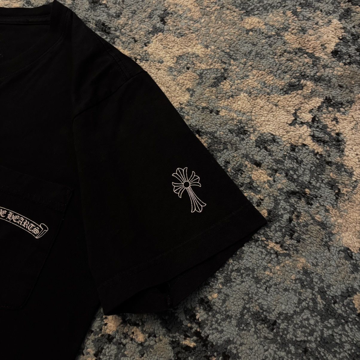 Chrome Hearts Chrome Hearts Cemetery Cross Logo T Shirt Size Small Size US S / EU 44-46 / 1 - 4 Thumbnail