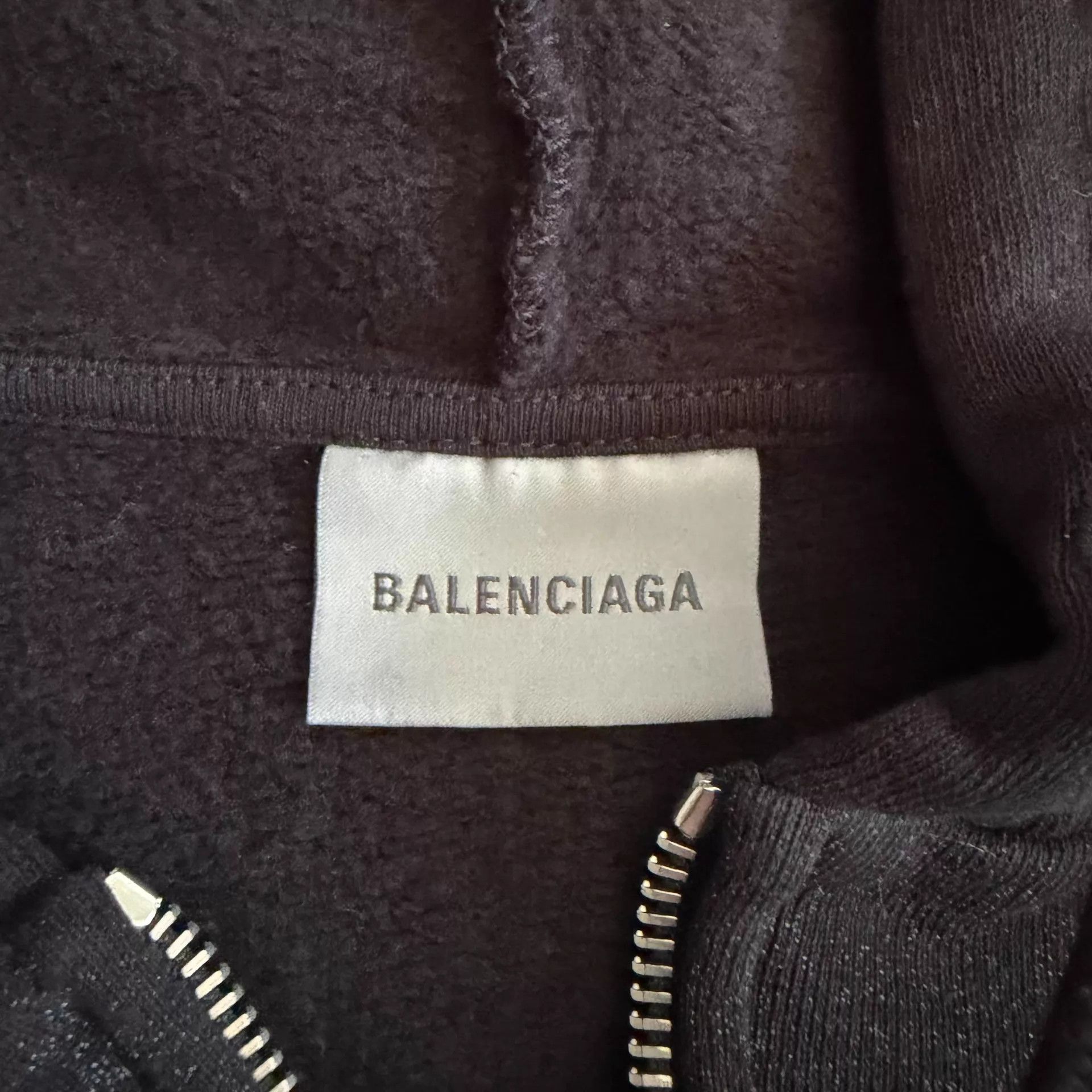 Balenciaga Balenciaga 26 Fall Printed Zip Hoodie M NWT Size US M / EU 48-50 / 2 - 3 Thumbnail