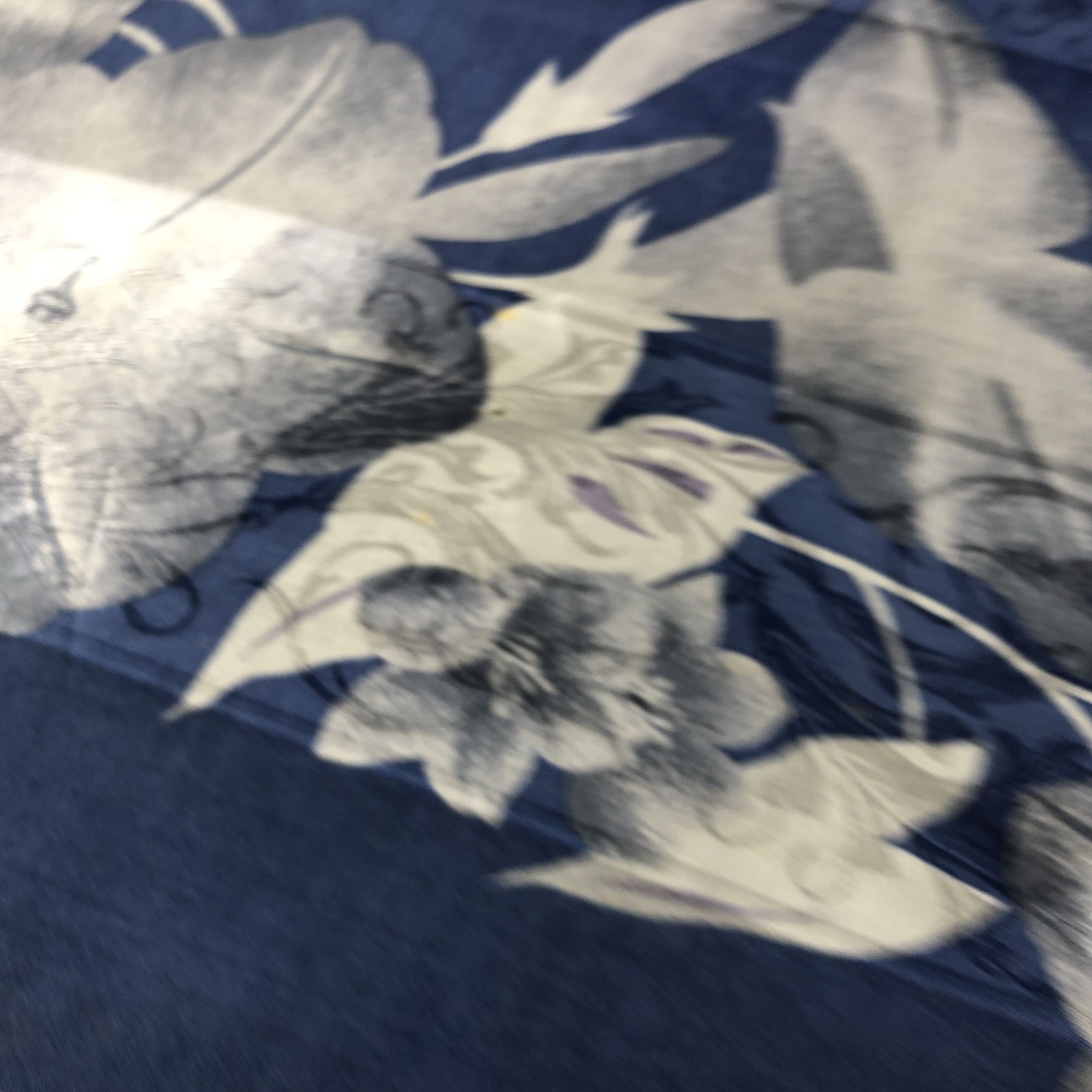 Japanese Brand Vintage Luciano Soprani Floral Silk Scarf M1180 Size ONE SIZE - 7 Thumbnail